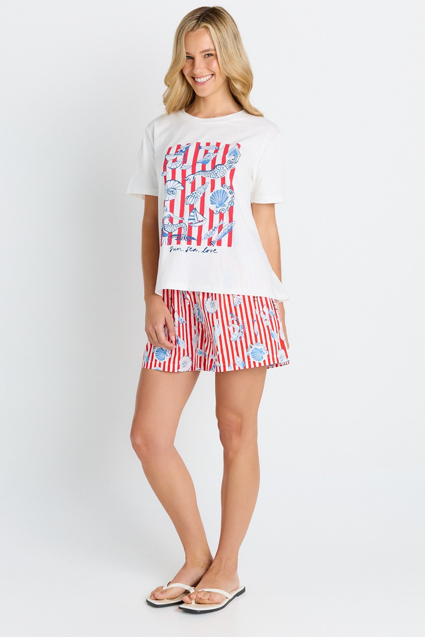 Betty Basics Amalfi Short (Amalfi Print)