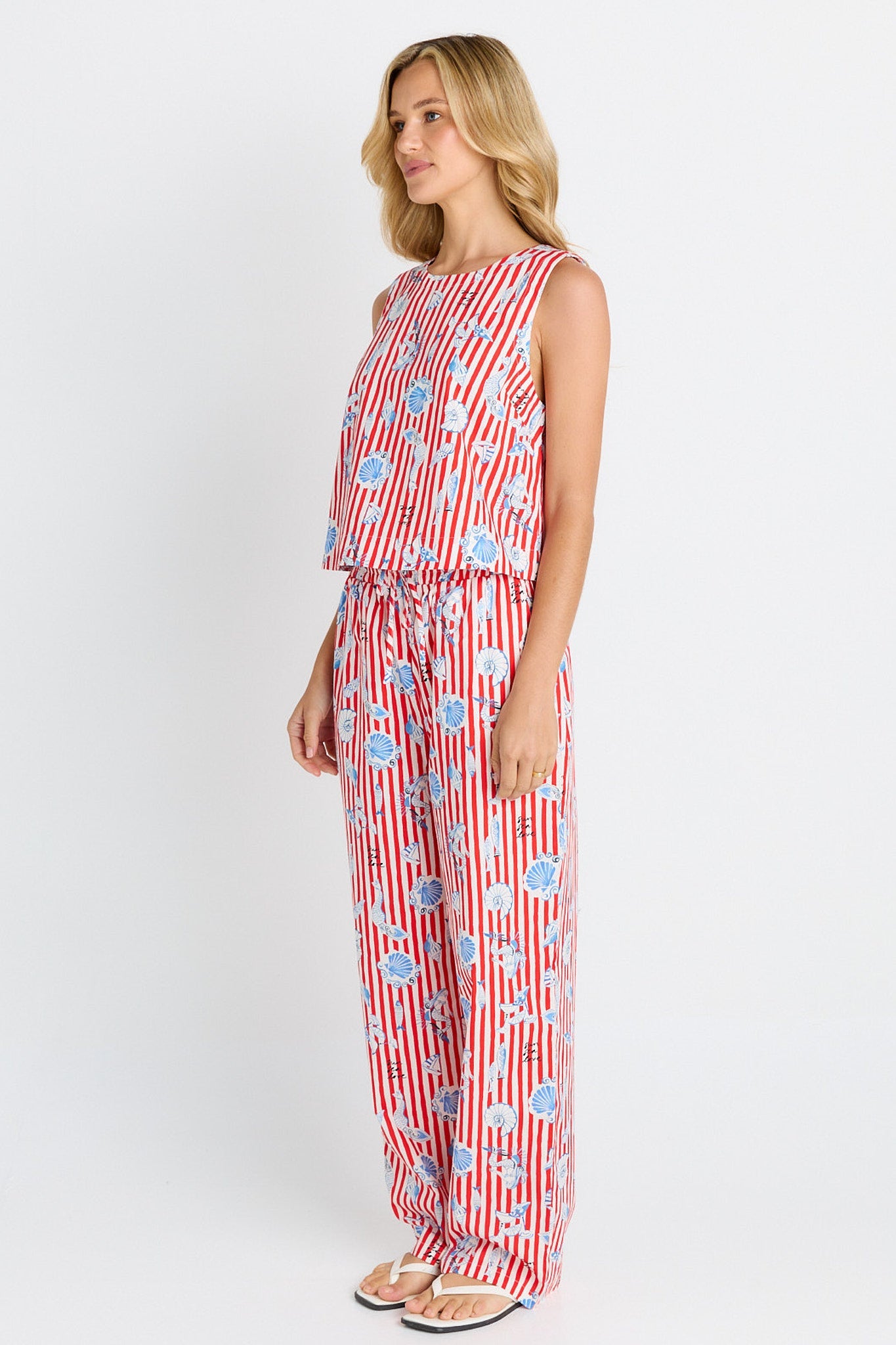 Betty Basics Amalfi Pant (Amalfi Print)