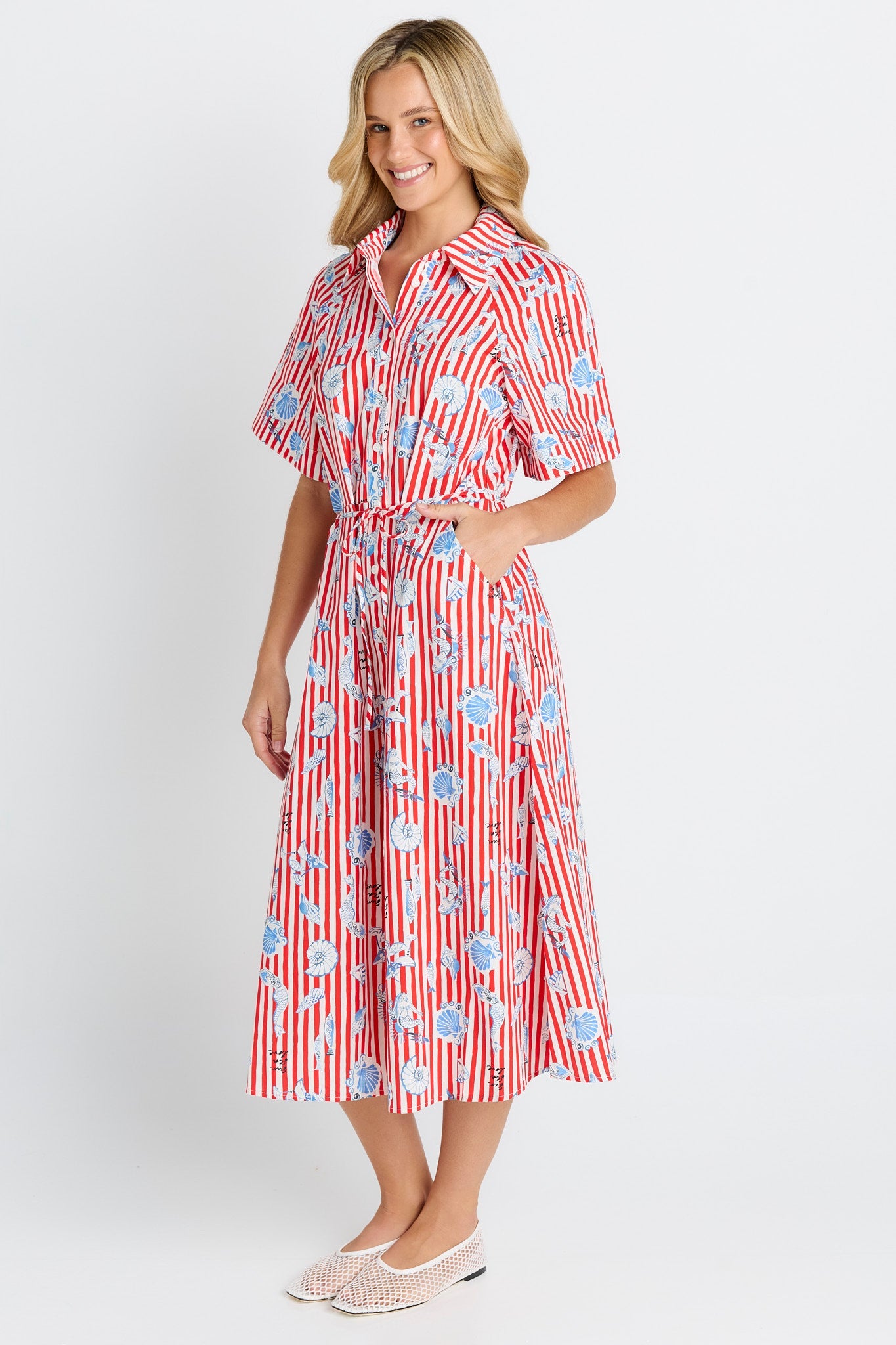 Betty Basics Amalfi Dress (Amalfi Print)