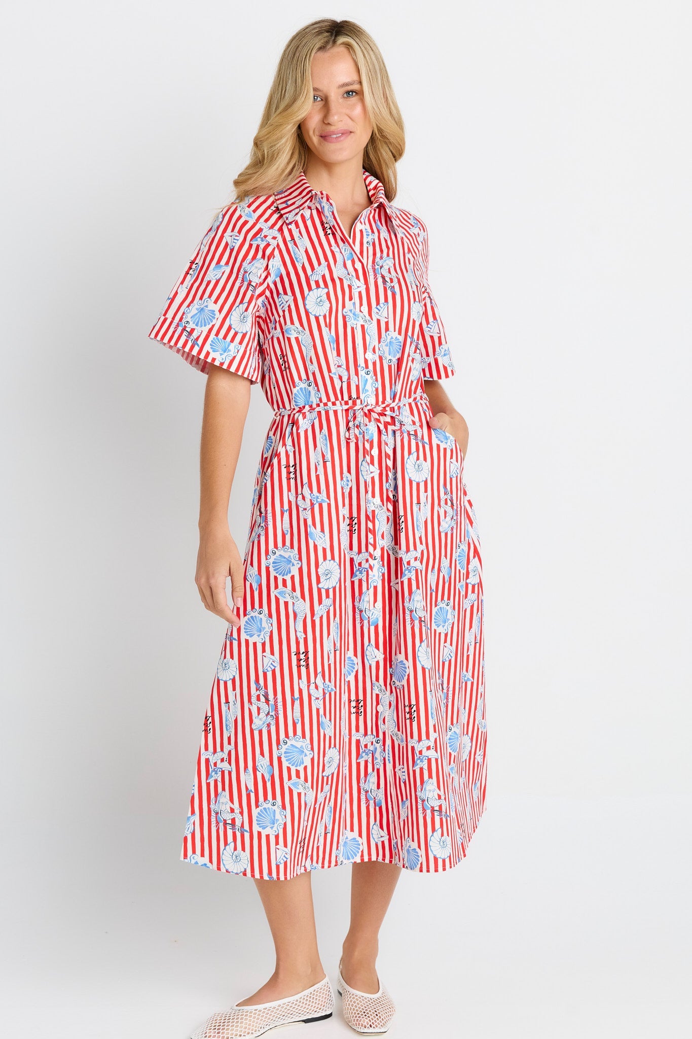 Betty Basics Amalfi Dress (Amalfi Print)