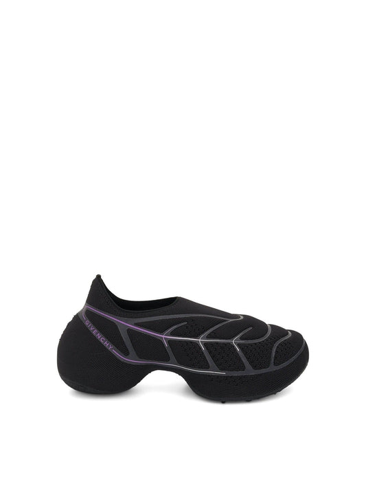 Image of Sneakers. Productname: GIVENCHY TK 360 Plus Sneaker in Black Purple colour by brand - GIVENCHY