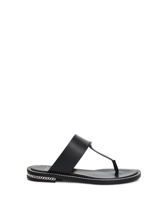 Image of Sandals. Productname: GIVENCHY Double Chain Sandal in Black colour by brand - GIVENCHY