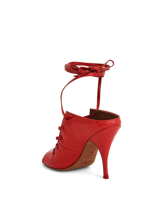 GIVENCHY Podium Patent Sandal 10 (Red)
