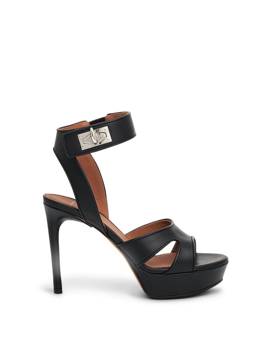 Image of Heels. Productname: GIVENCHY Heel Sandals in Black colour by brand - GIVENCHY