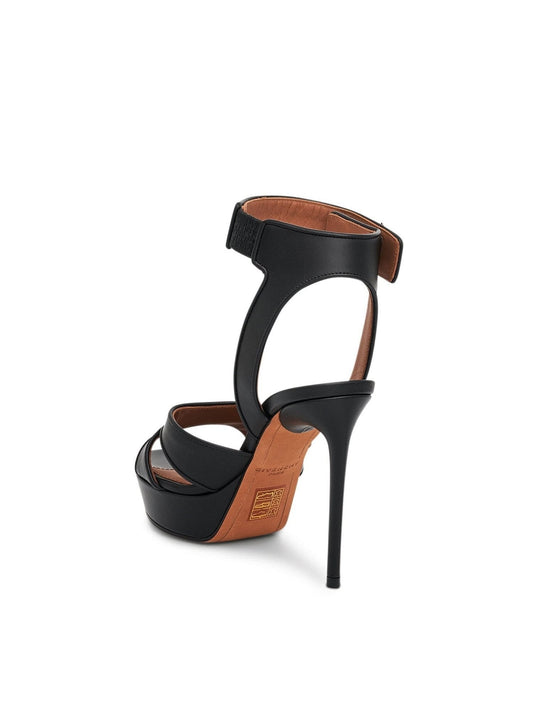 GIVENCHY Heel Sandals (Black)