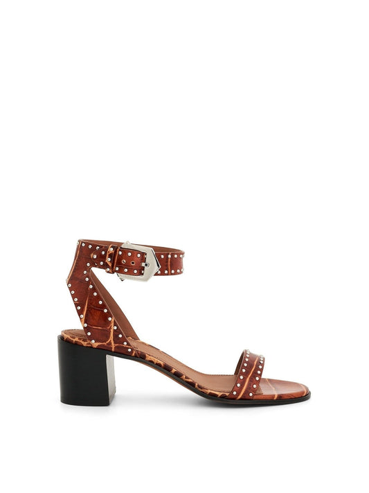 Image of Sandals. Productname: GIVENCHY Elegant Sandal 60 in Brown colour by brand - GIVENCHY
