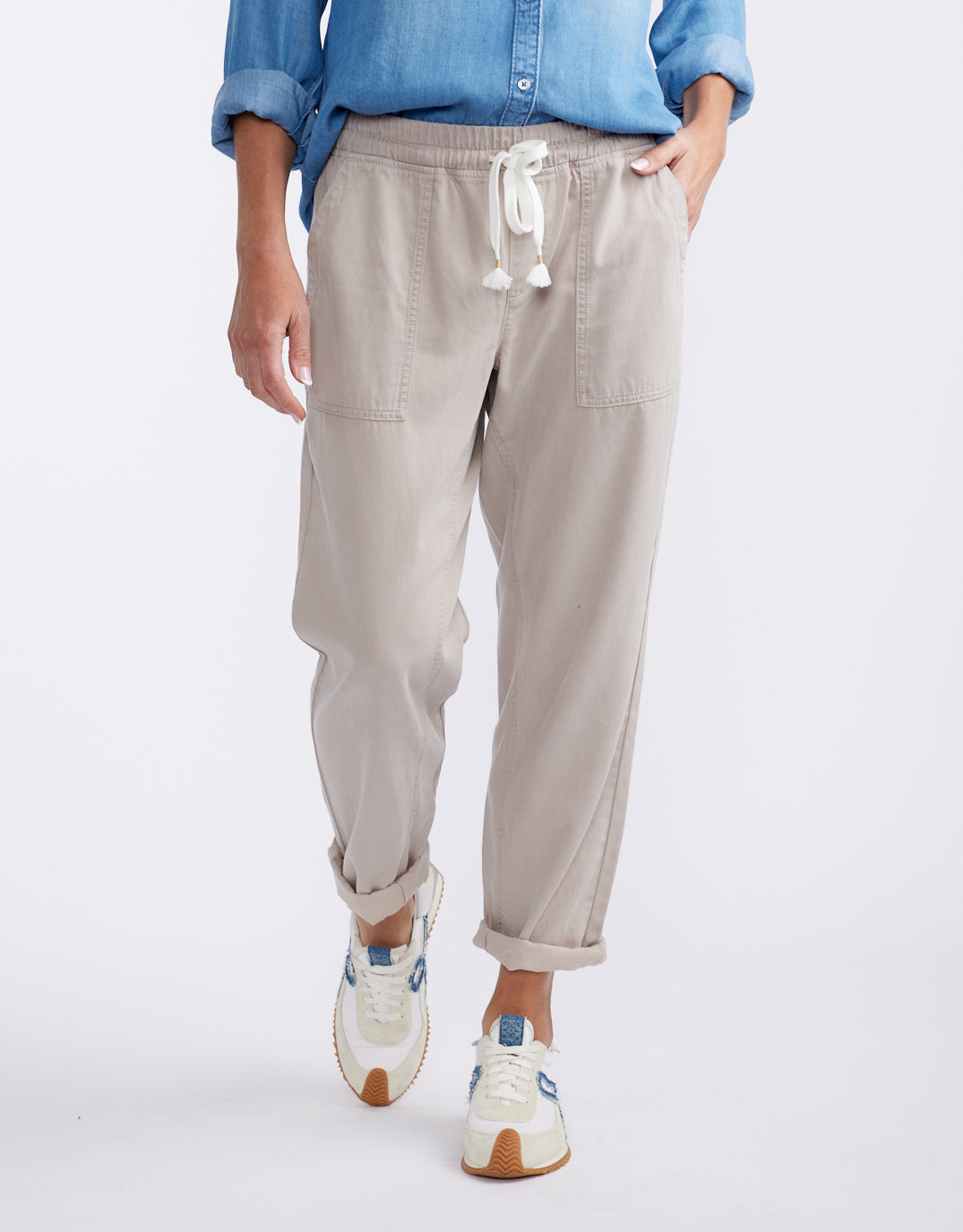 White & Co. Beach Comber Pant (Stone)