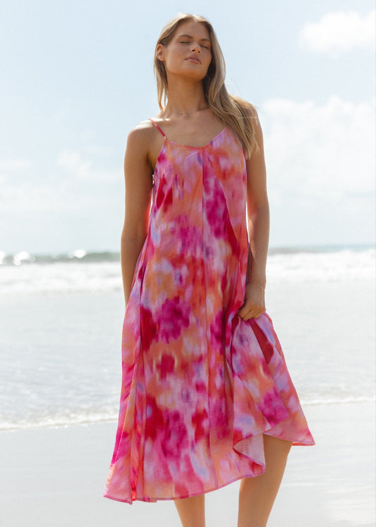 Image of Dresses. Productname: Betty Basics Harriet Dress Floral Abstract Print in Floral Abstract Print colour by brand - Betty Basics