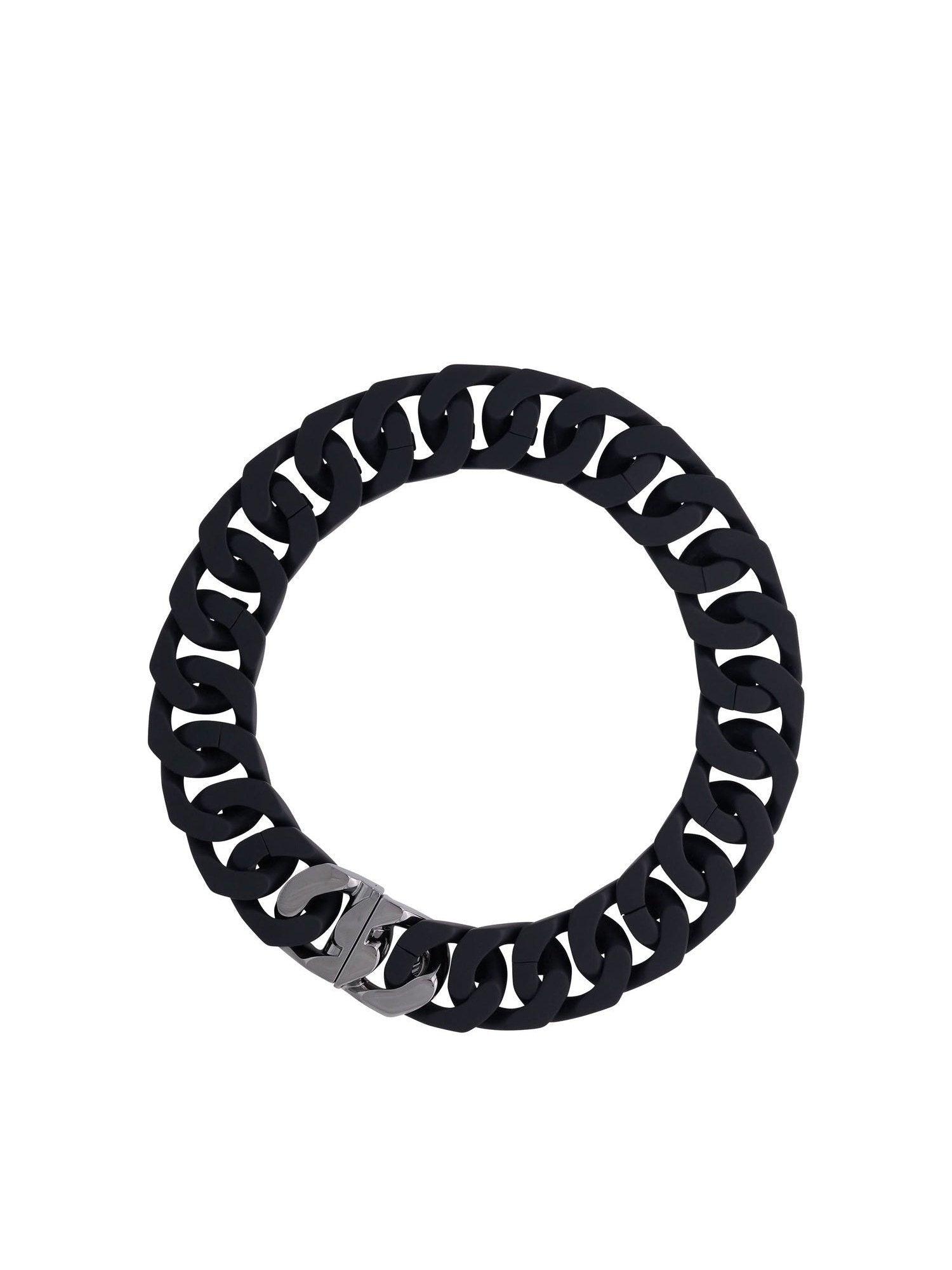 Image of Necklaces. Product name - Givenchy G Chain Medium Black Necklace in Black colour by brand - GIVENCHY