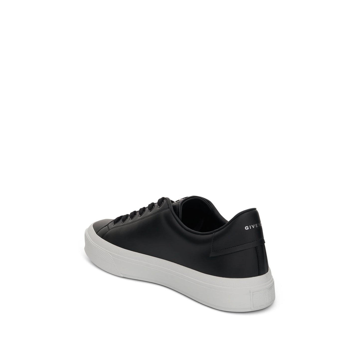 GIVENCHY City Sport Sneaker with Embossed Logo (Black)
