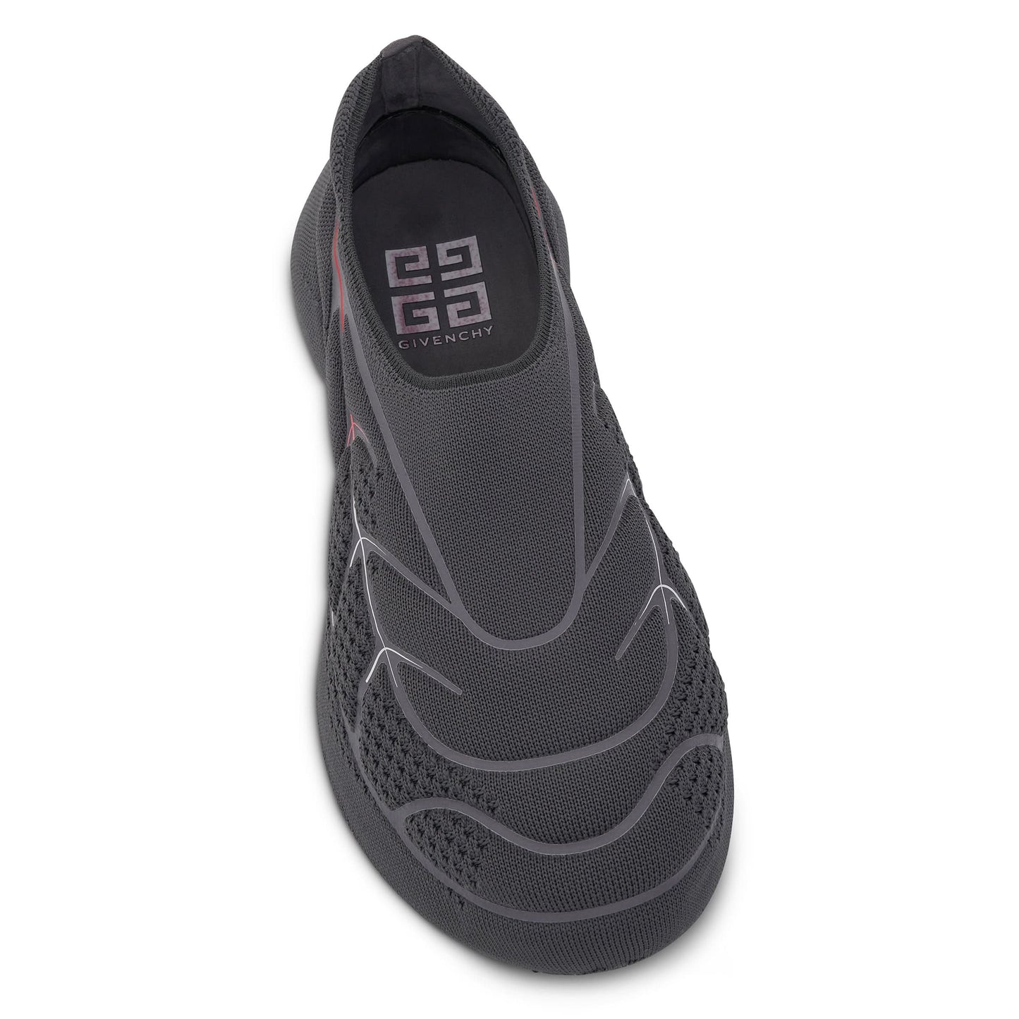 GIVENCHY TK 360 Plus Sneaker (Grey/Red)