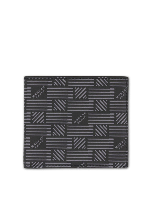 Image of Wallets & Money Clips. Productname: MOREAU Billfold 6 CC Card Holder in BLACK colour by brand - MOREAU