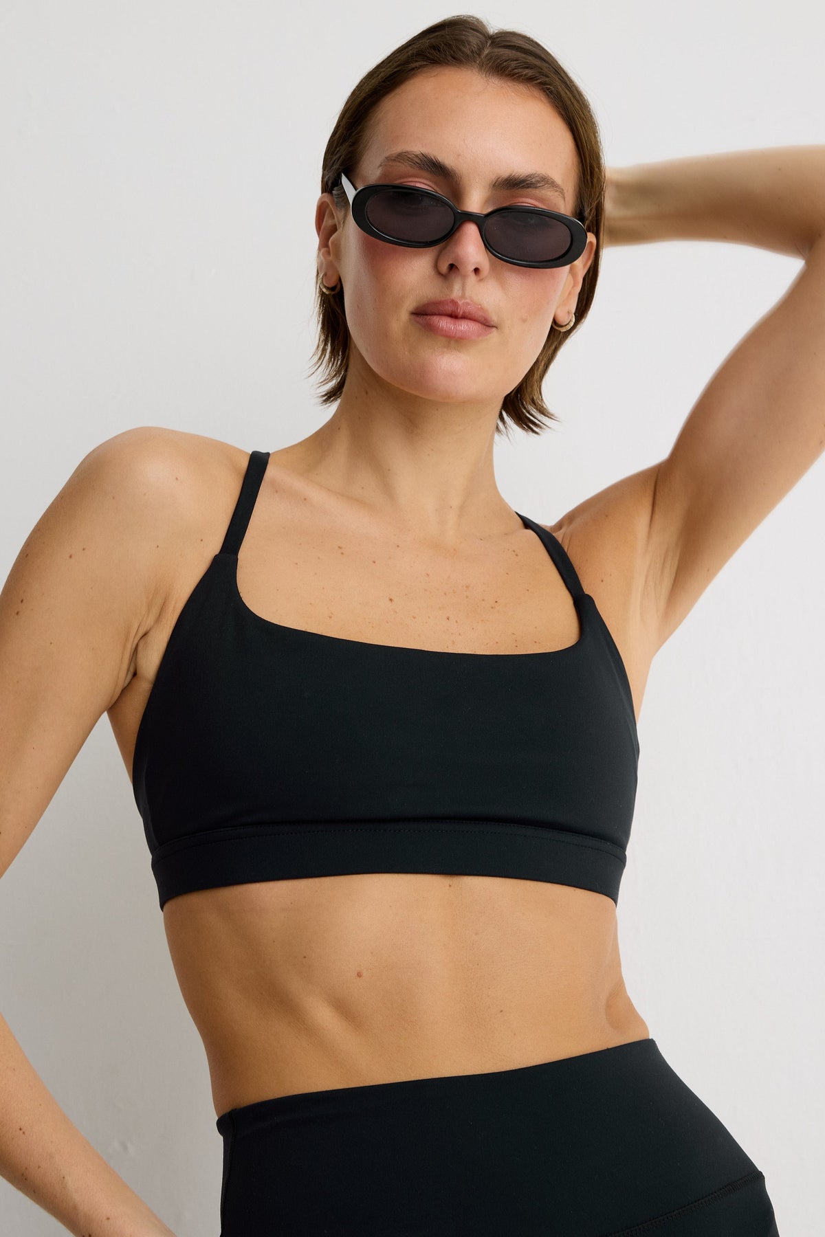 Image of Activewear. Product name - NEW ALLFENIX CloudCore Low Impact Sports Bra in Black colour by brand - All Fenix