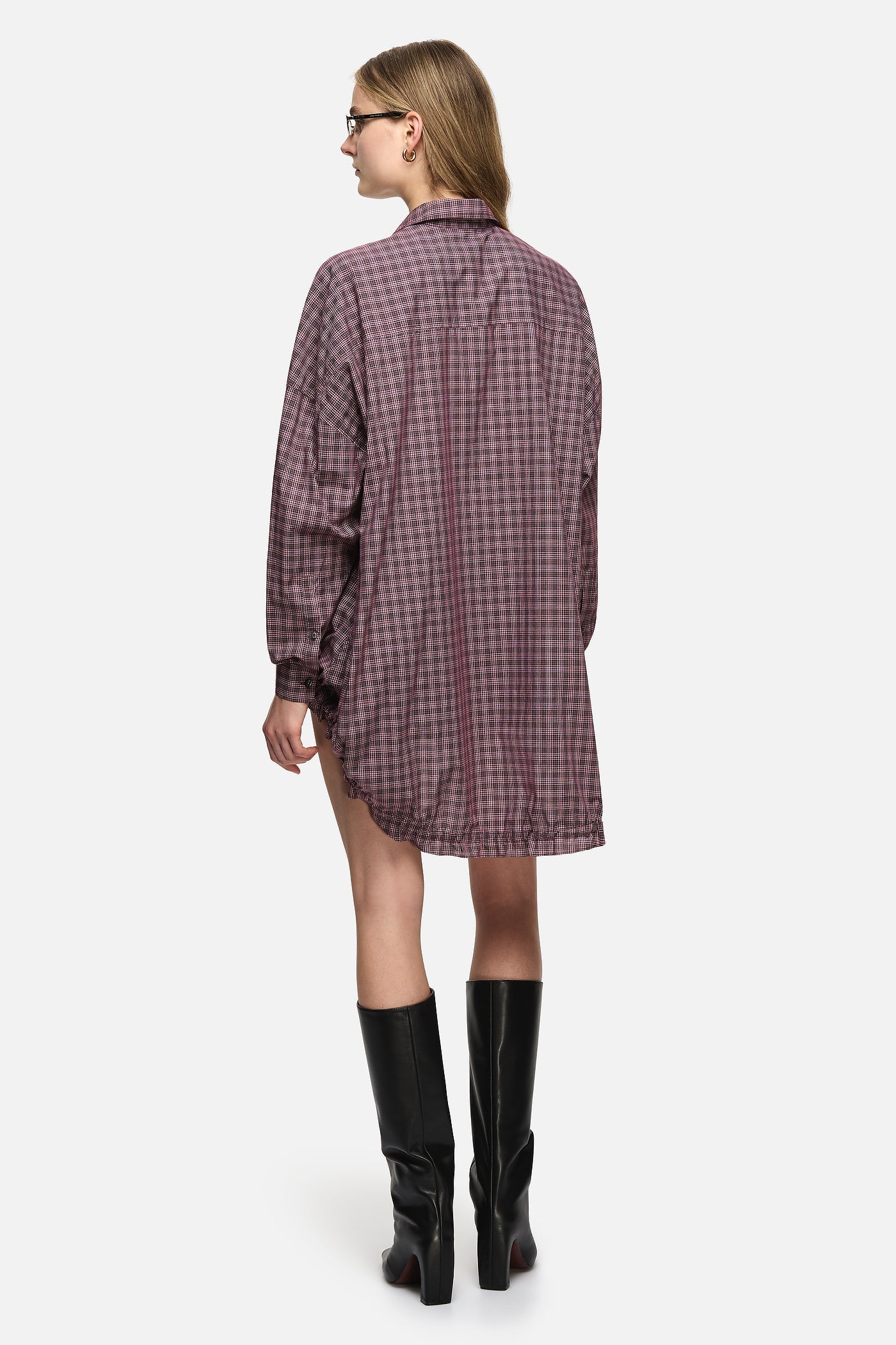 Blanca Studio Athena Shirt (Burgandy)