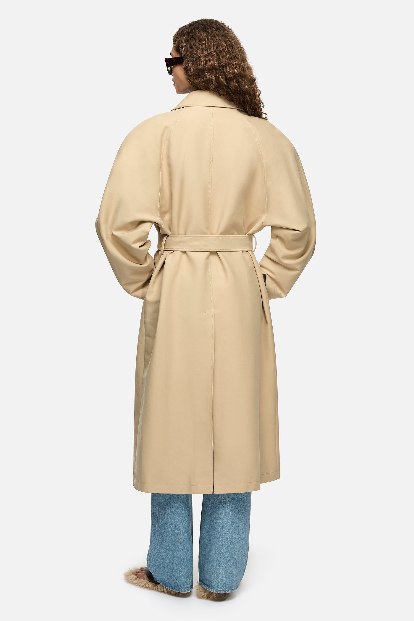 Blanca Studio Aurora Trench (Cream)