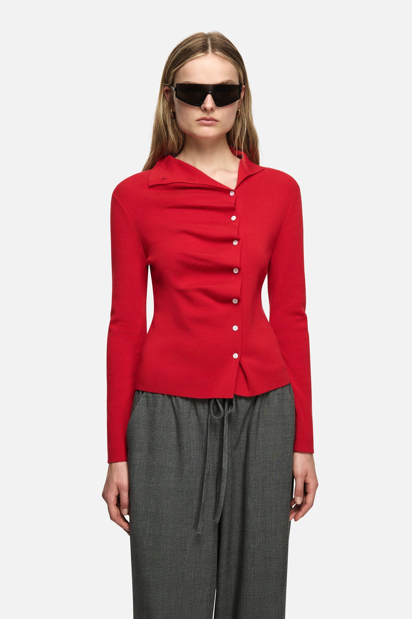 Blanca Studio Ellidy Cardigan (Red)