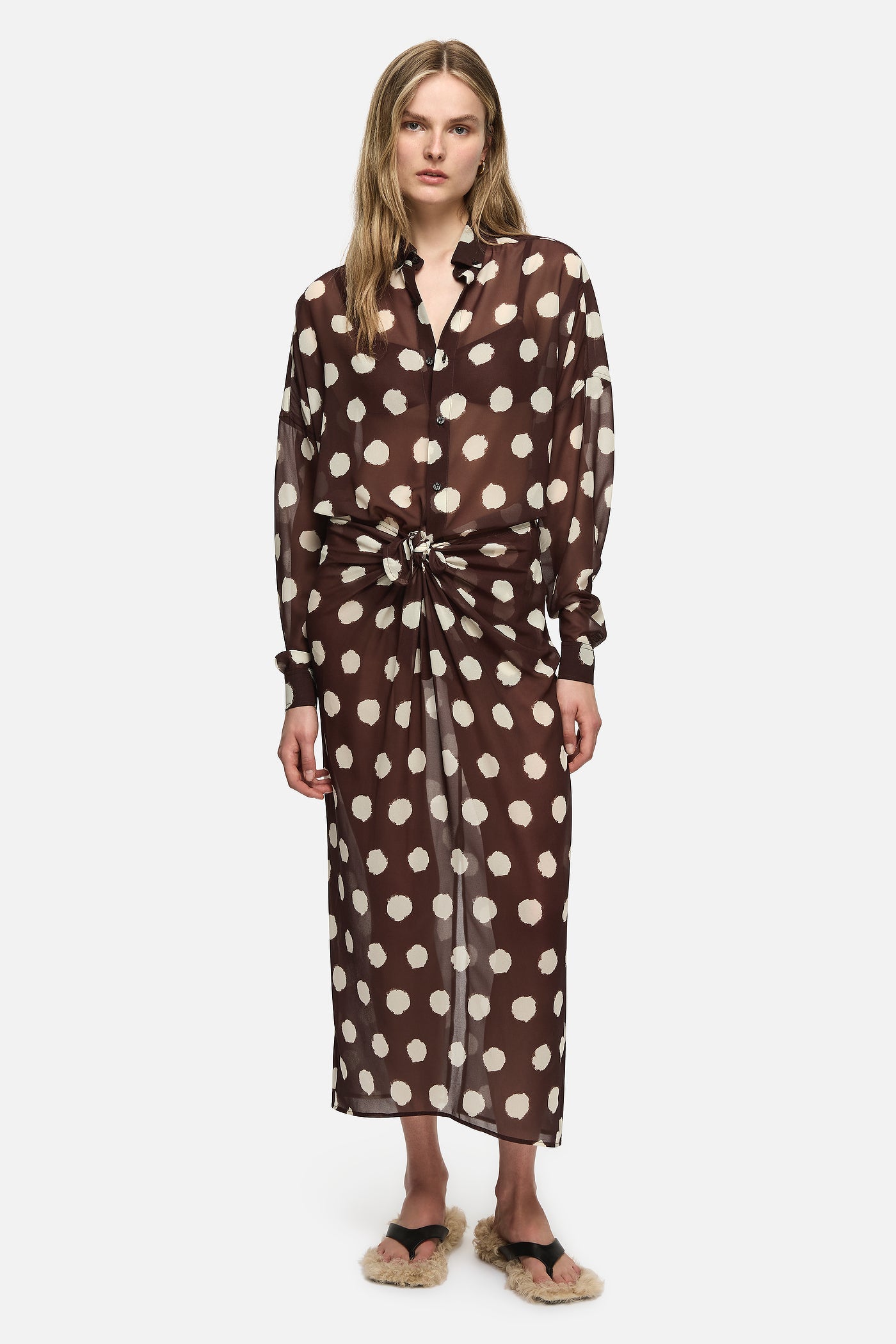 Blanca Studio Linnea Shirt (Brown)