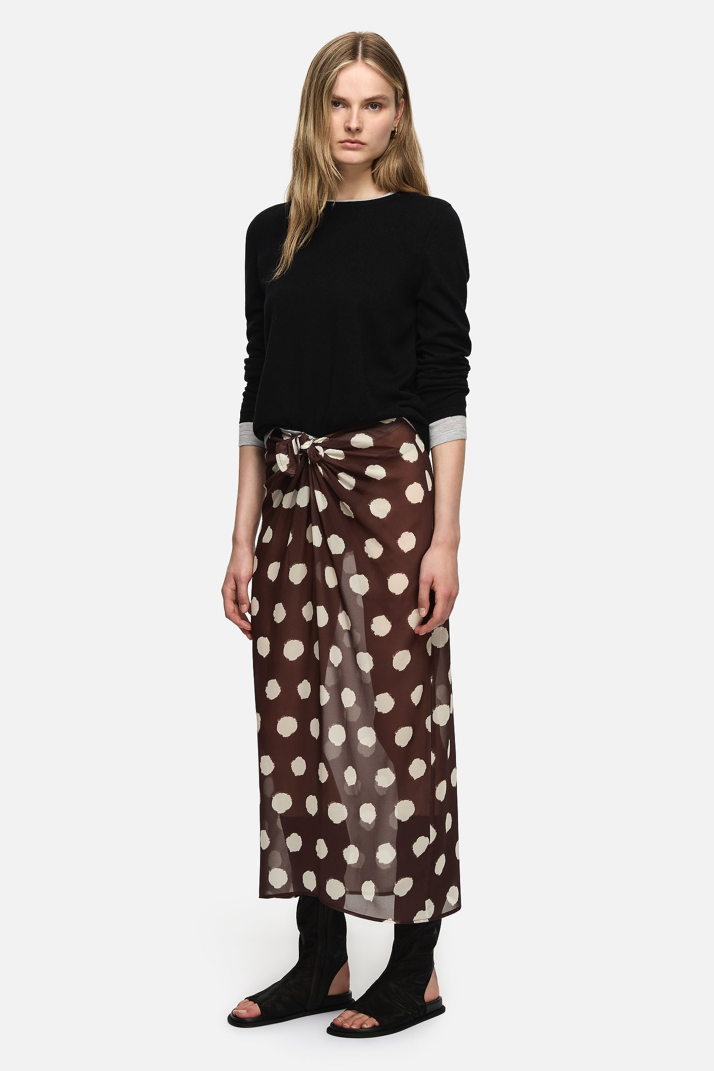 Blanca Studio Linnea Skirt (Brown)