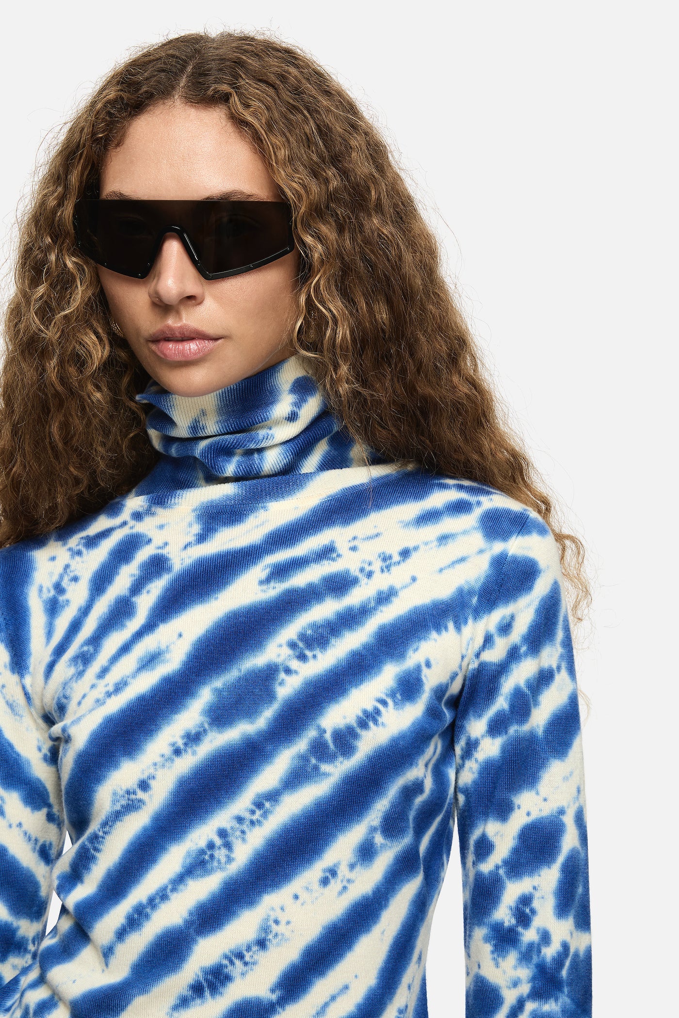 Blanca Studio Paloma Turtleneck (Blue)