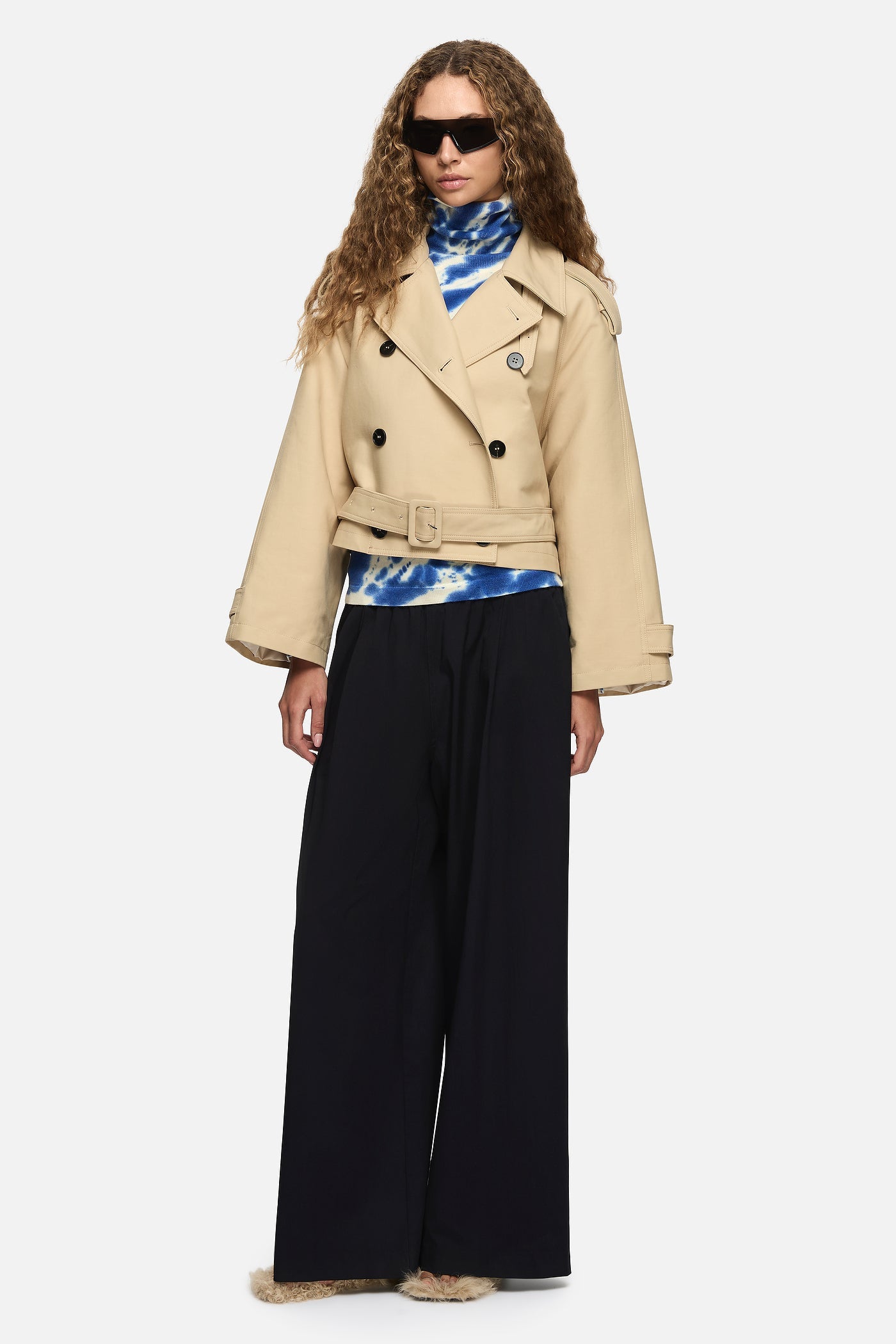 Blanca Studio Pamela Trench (Cream)