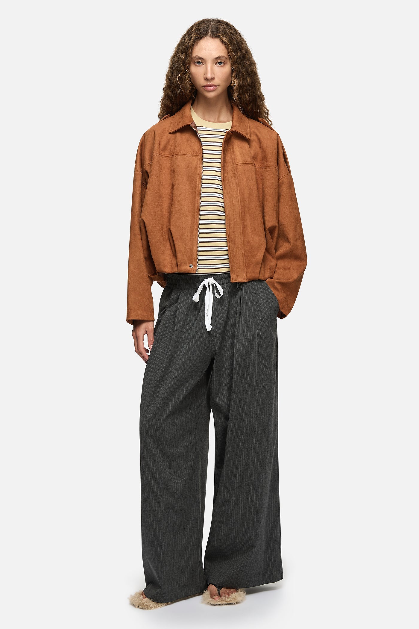 Blanca Studio Rita Bomber (Tan)
