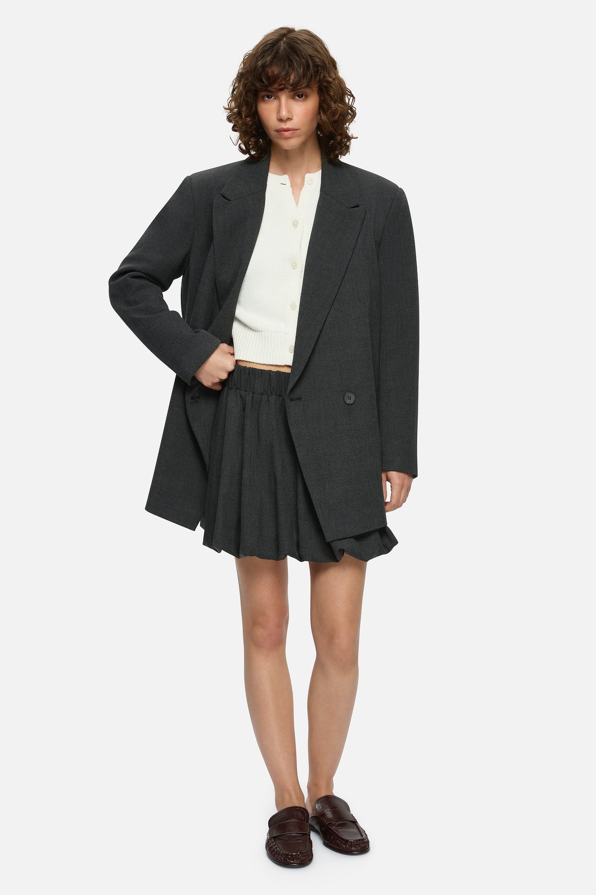 Blanca Studio Belle Skirt (Charcoal)