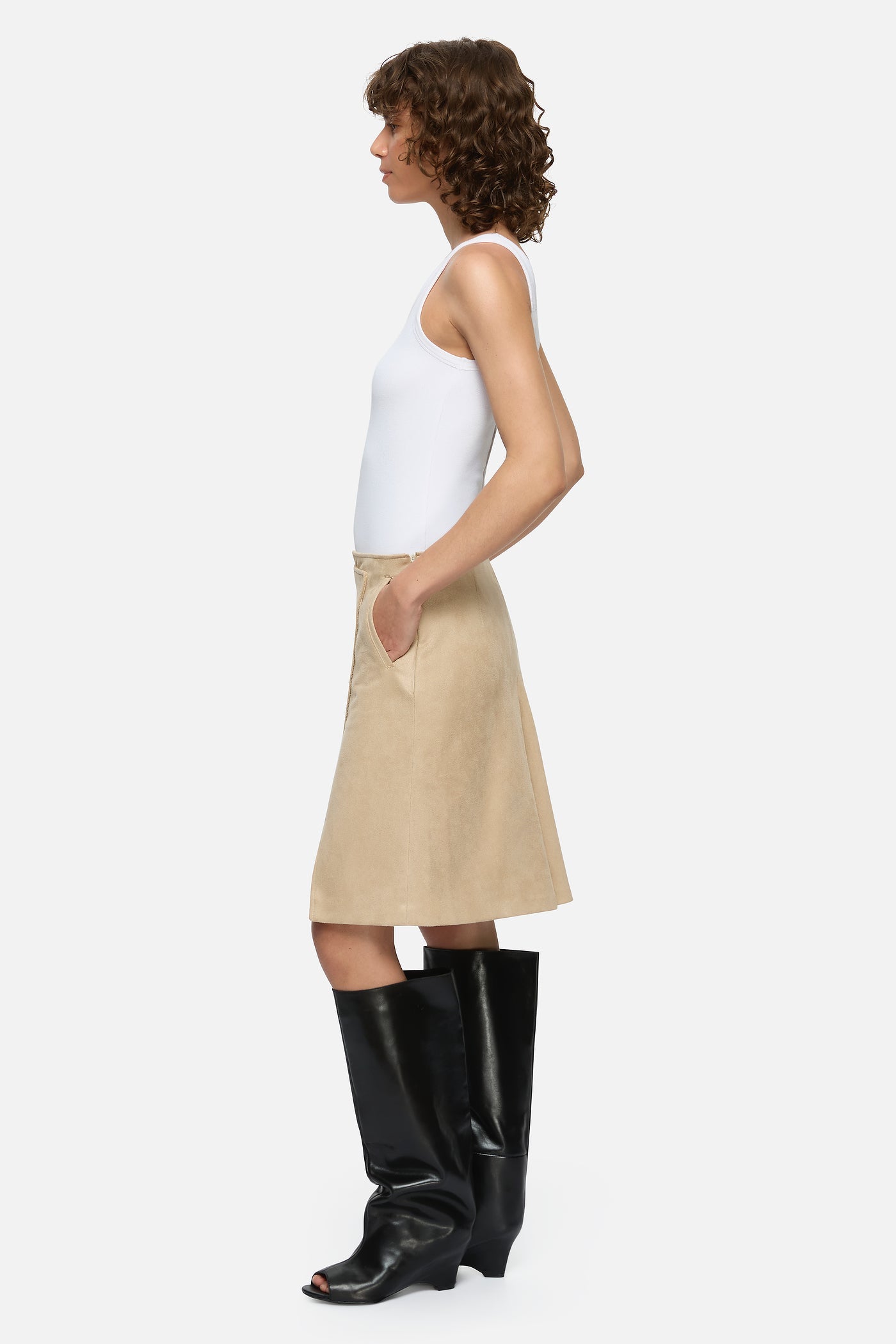 Blanca Studio Matisse Skirt (Beige)