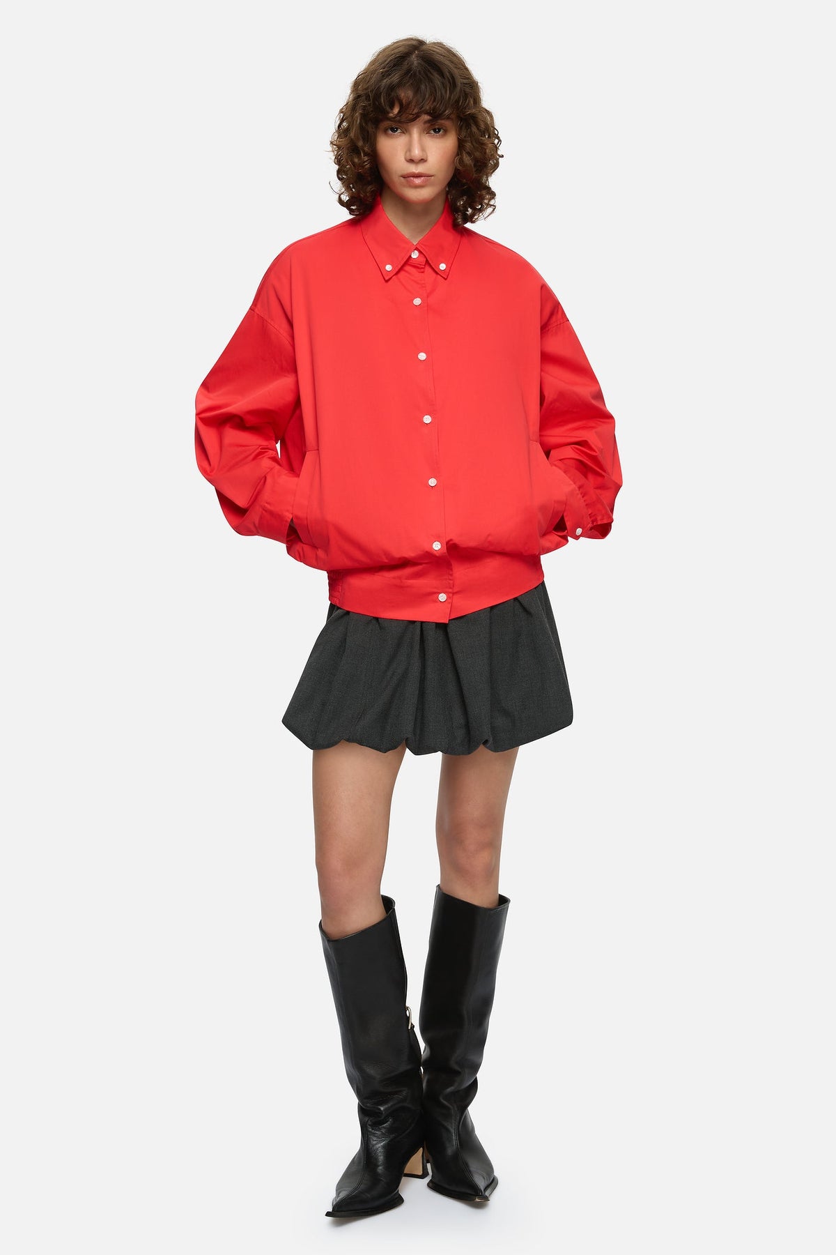 Blanca Studio Davide Shirt (Red)
