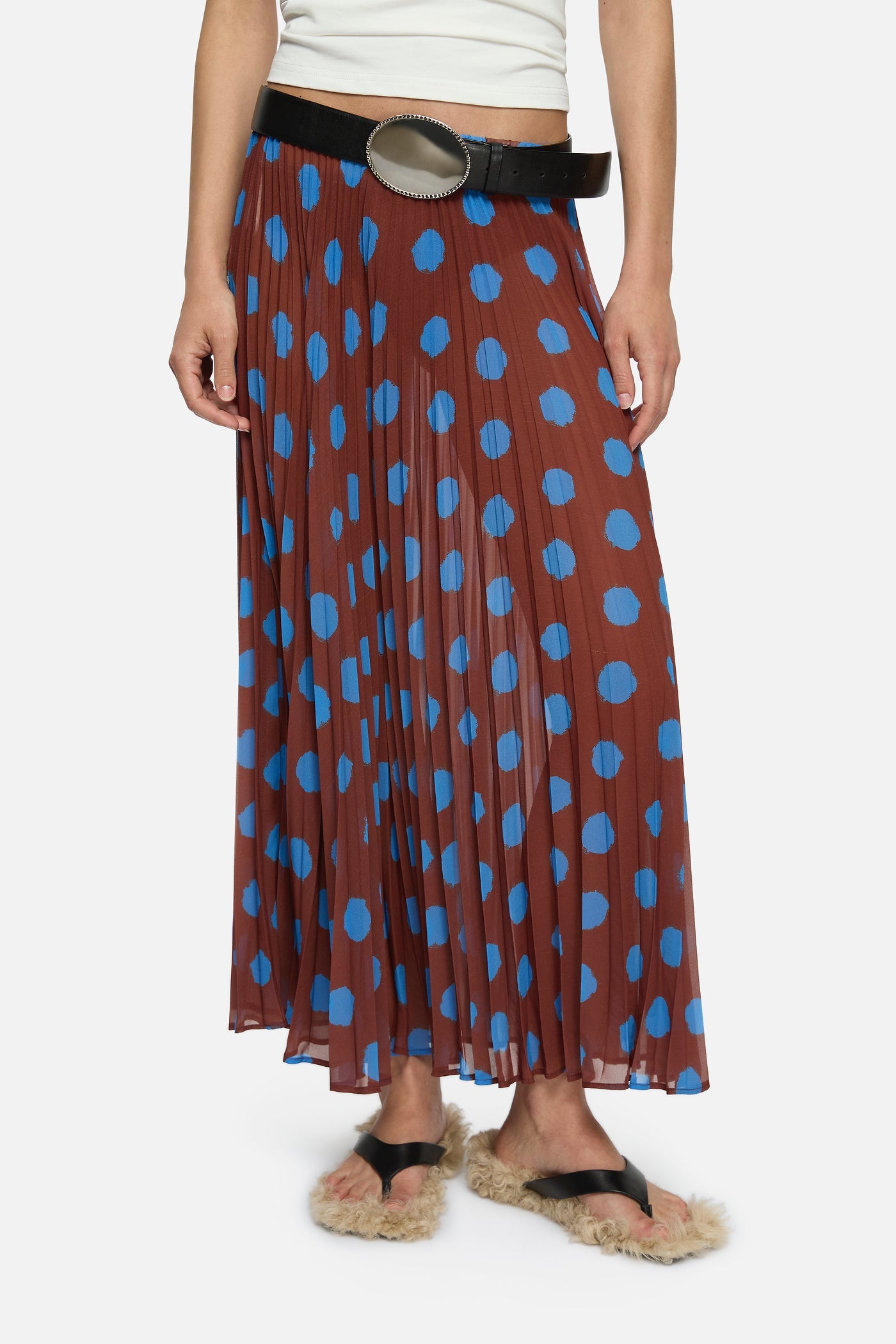 Blanca Studio Domenica Skirt (Brown)