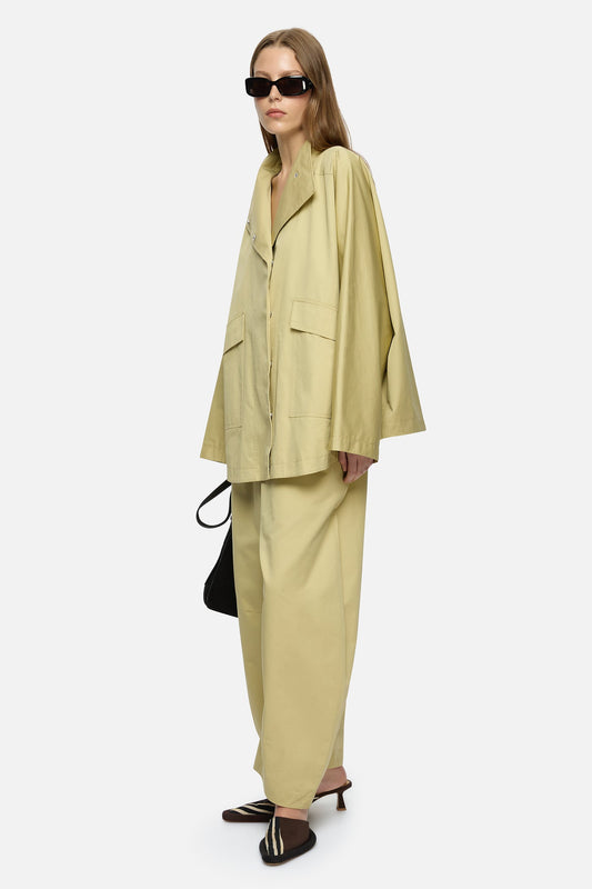 Image of Jackets. Product name - Freda Jacket Cream in Cream colour by brand - Blanca Studio