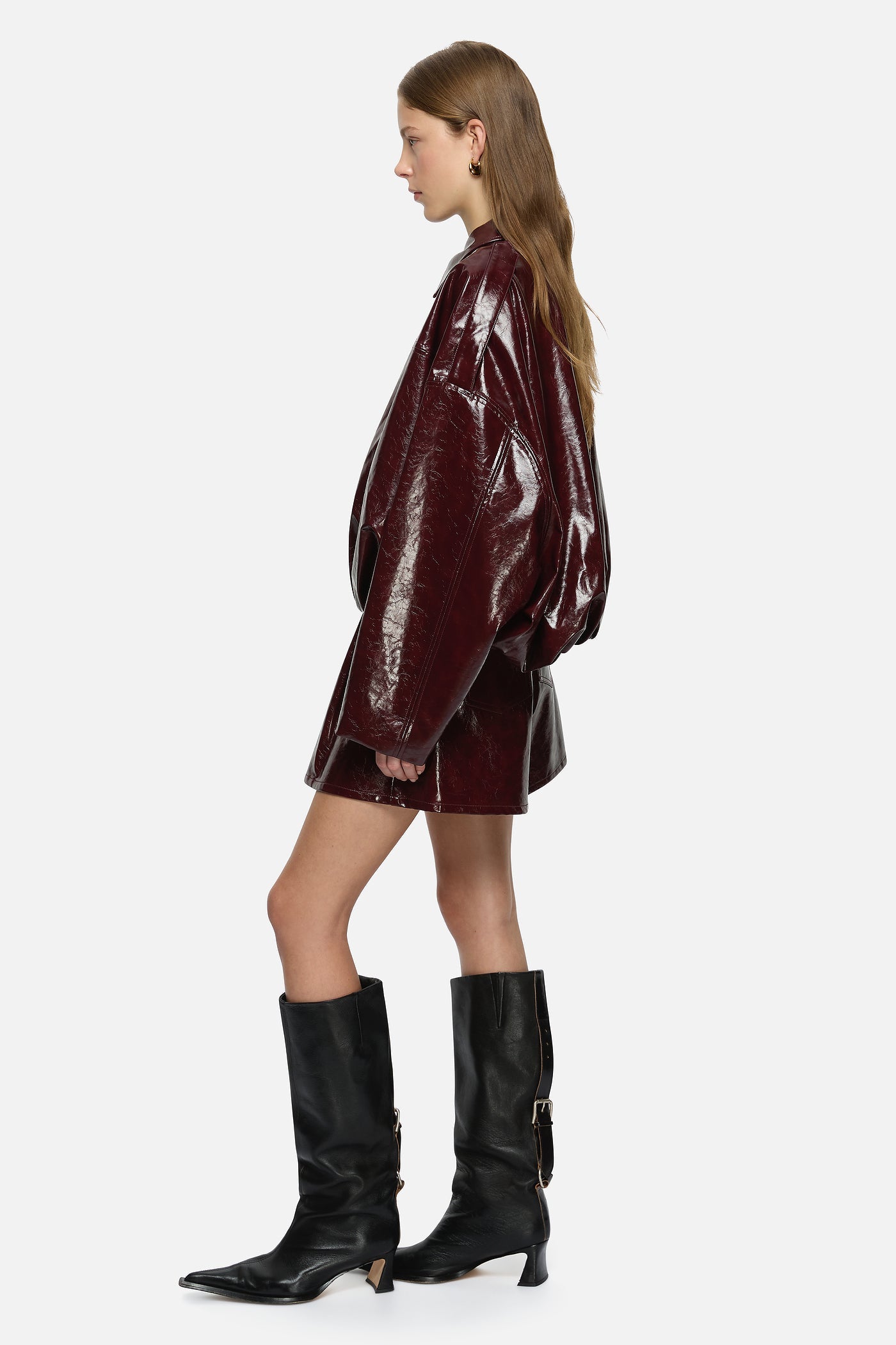 Blanca Studio Rita Shorts (Burgundy)