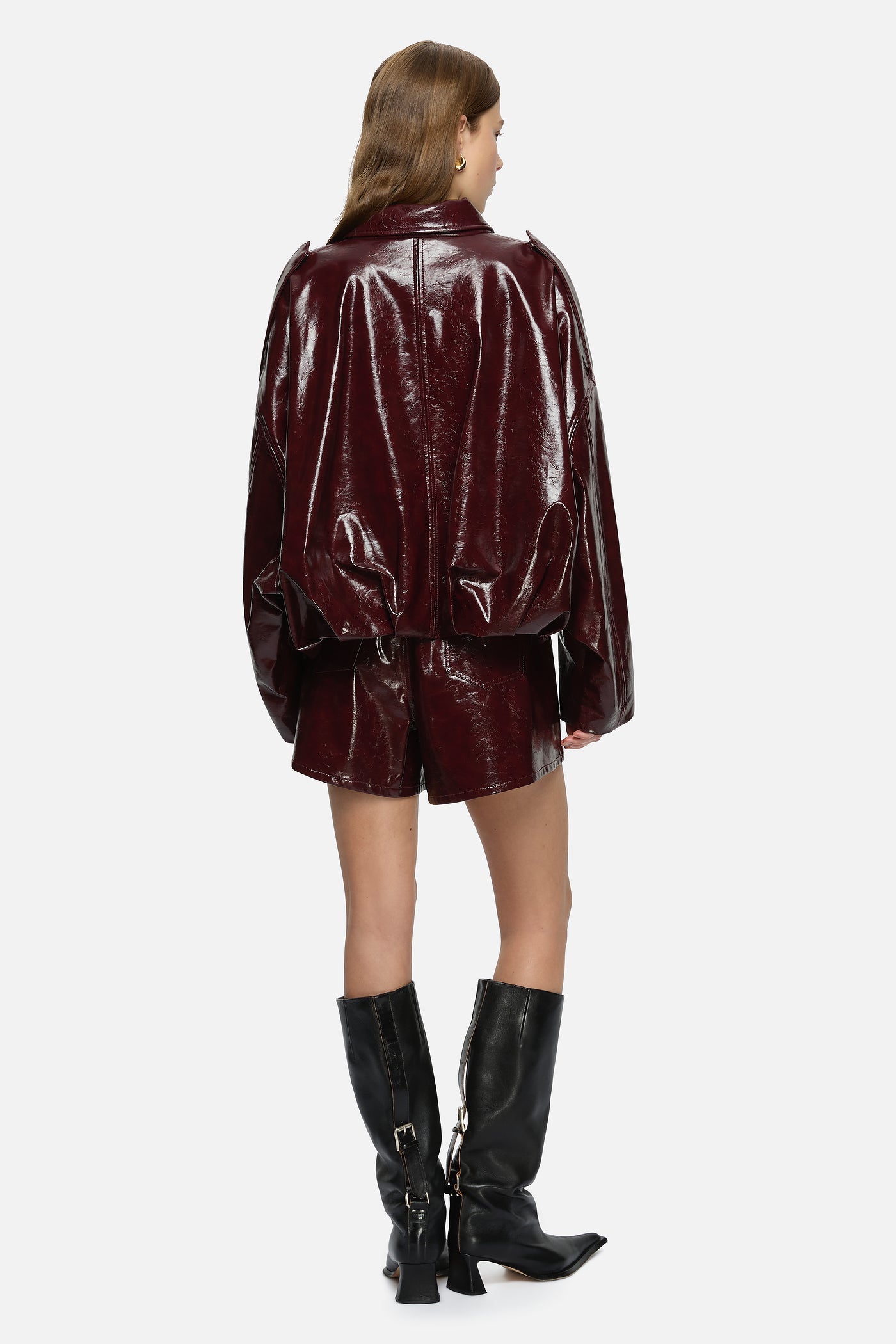Blanca Studio Rita Shorts (Burgundy)