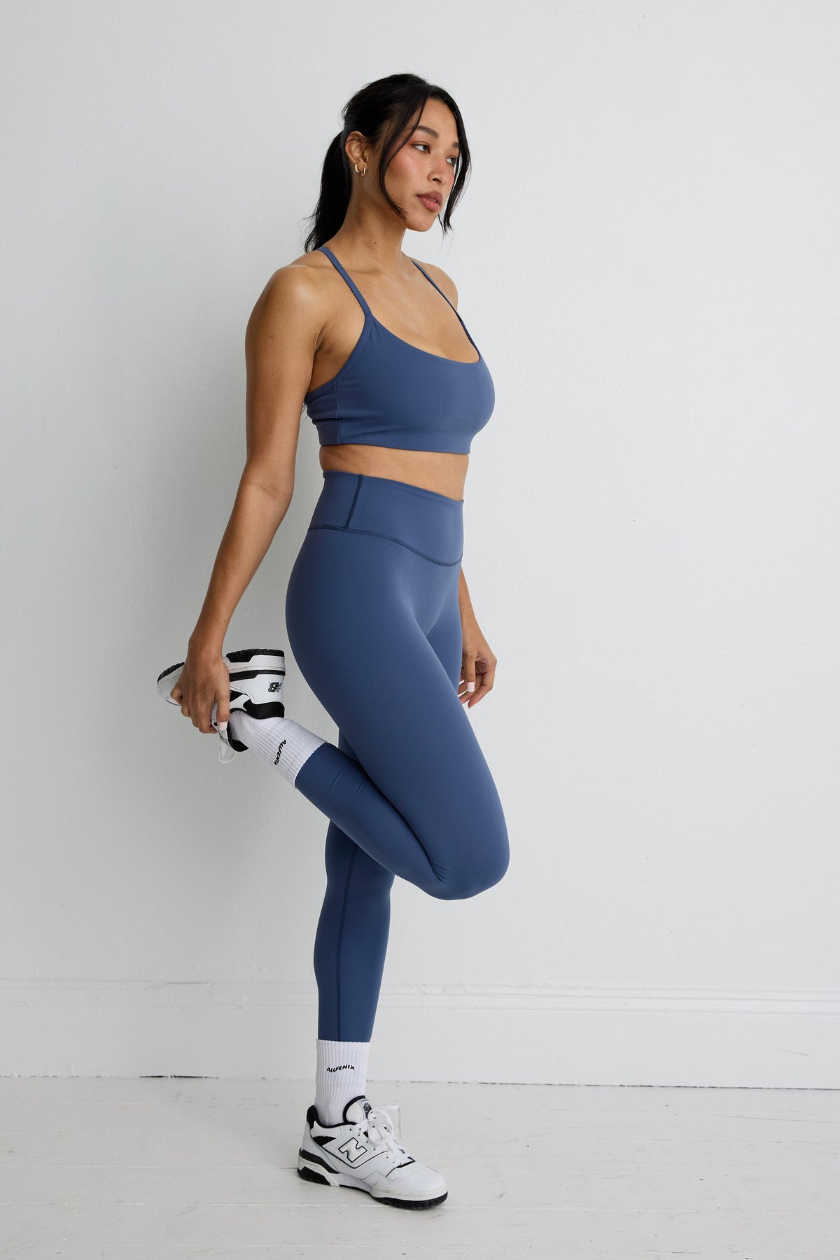 NEW ALLFENIX CloudCore Split Strap Sports Bra (Blue)