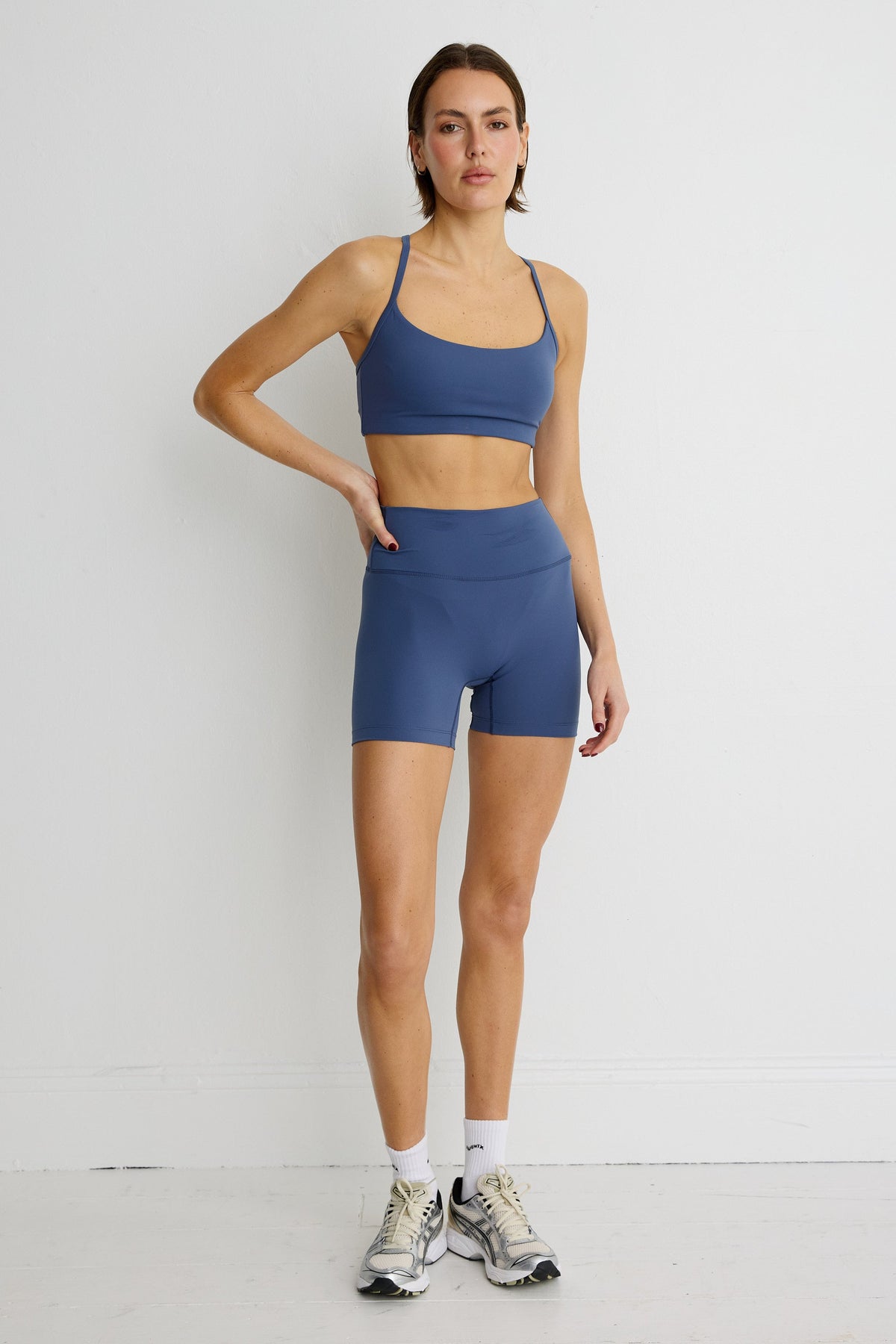 NEW ALLFENIX CloudCore Split Strap Sports Bra (Blue)