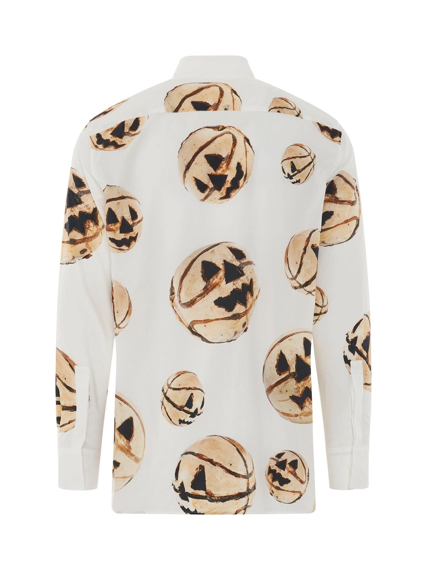 GIVENCHY Boxy Fit Print Shirt (White)