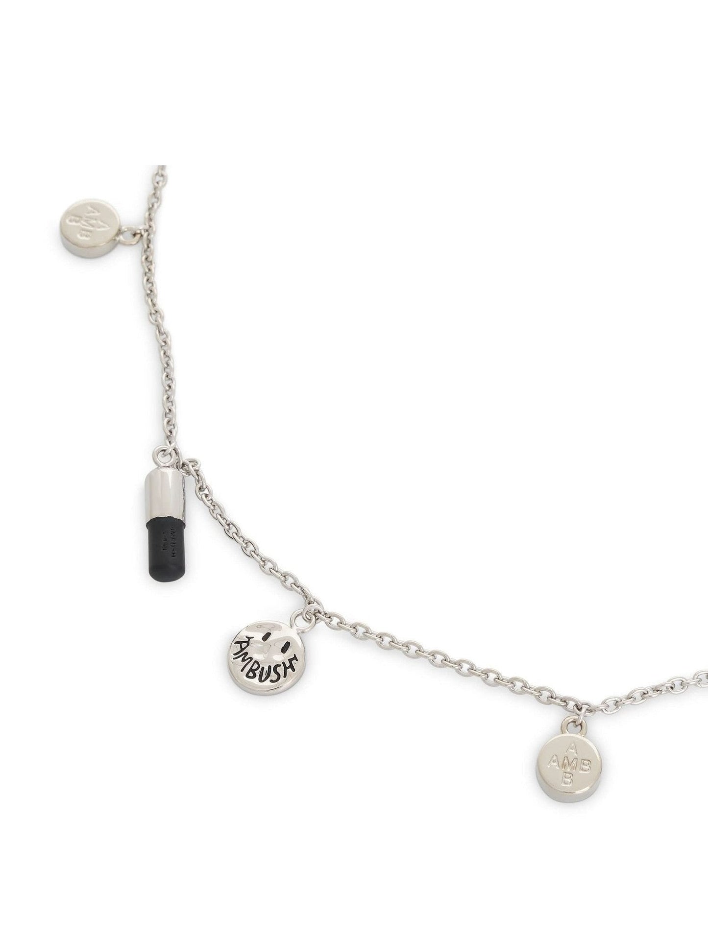 AMBUSH Multipill Charm Necklace (Silver)