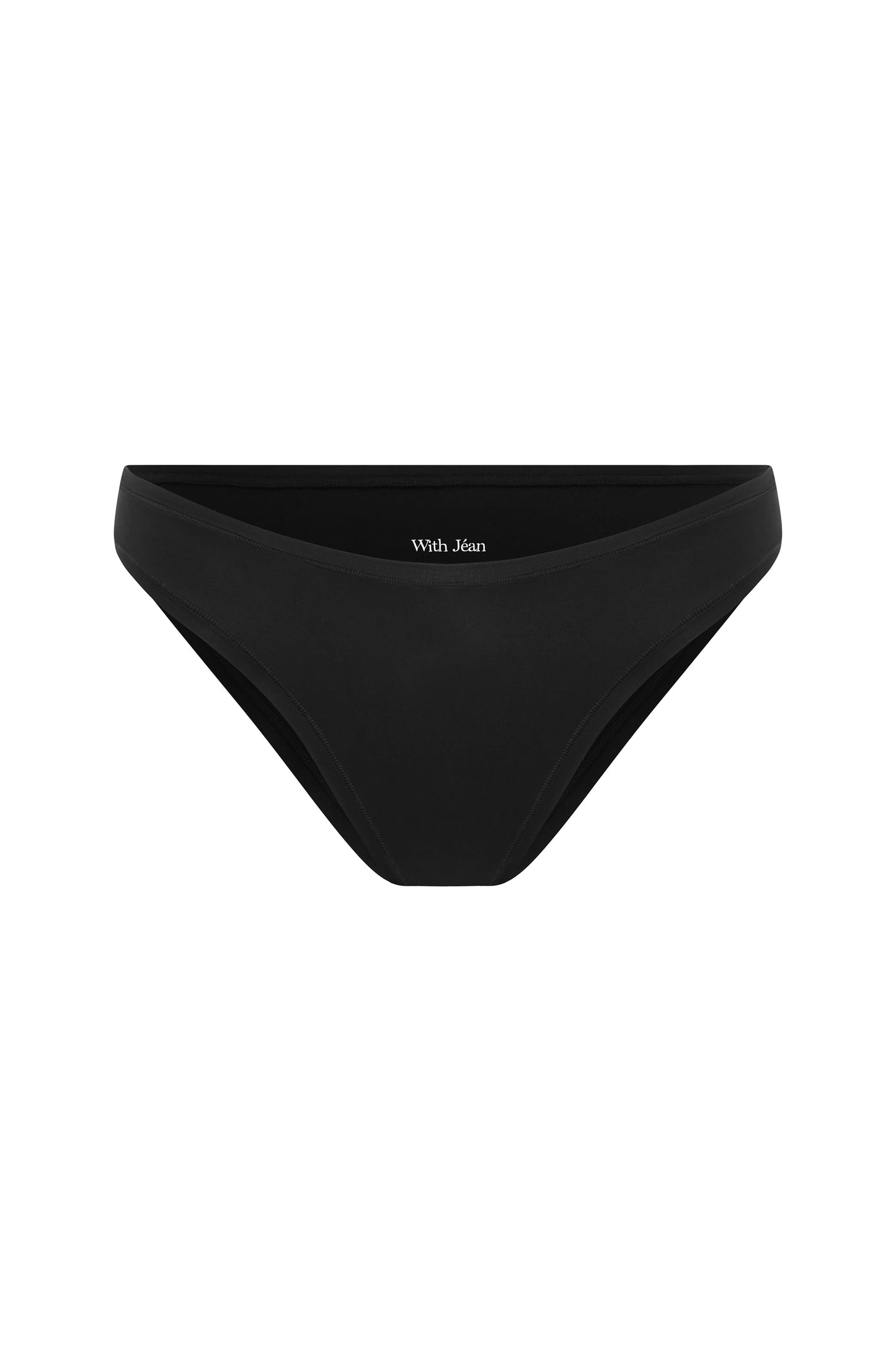 Image of Lingerie. Product name - Jéan Brief in Black colour by brand - With Jéan