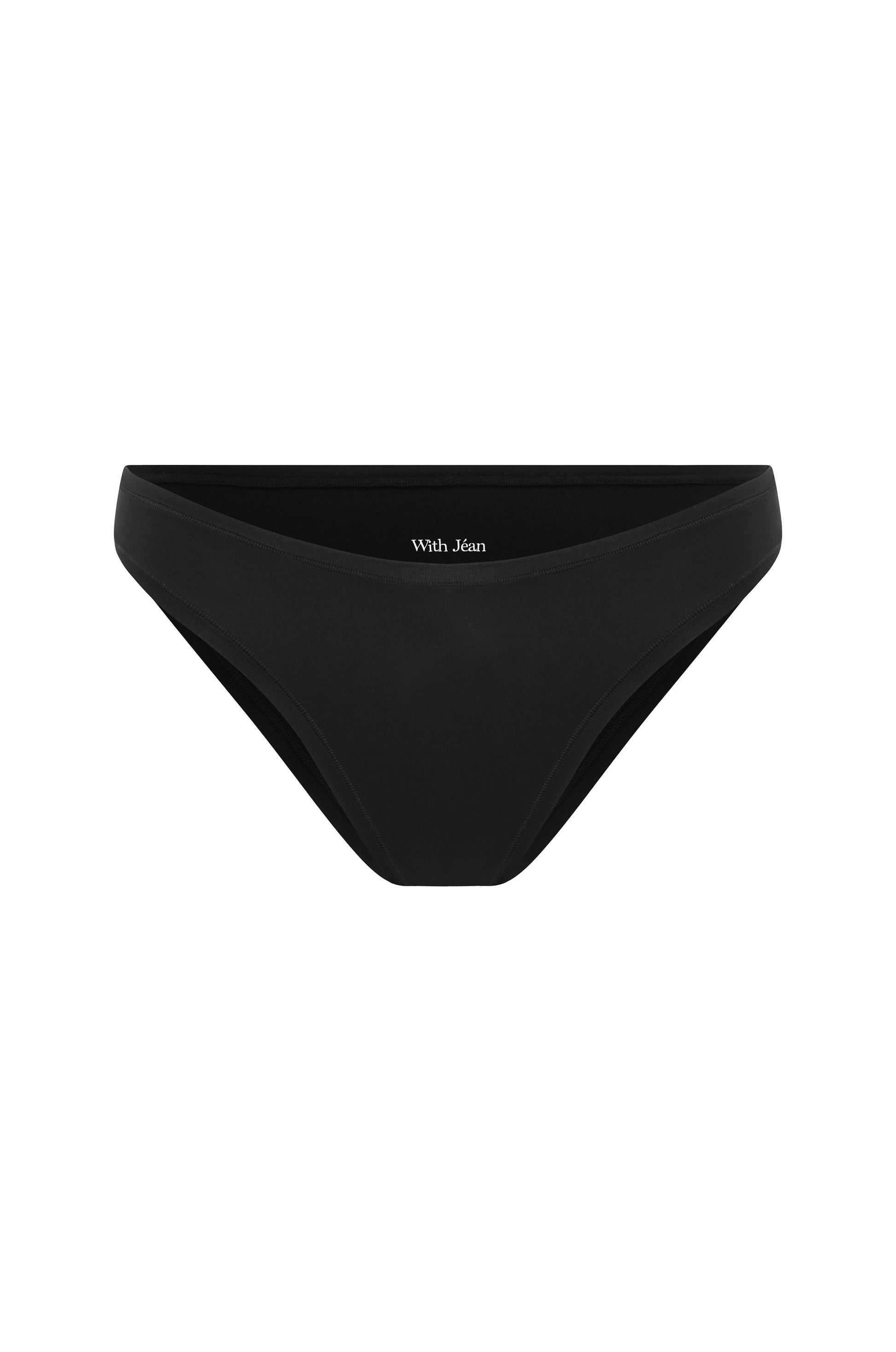 Image of Lingerie. Product name - Jéan Brief in Black colour by brand - With Jéan
