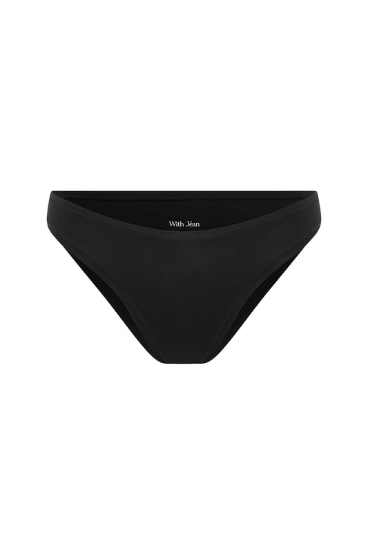 Image of Lingerie. Product name - Jéan Brief in Black colour by brand - With Jéan