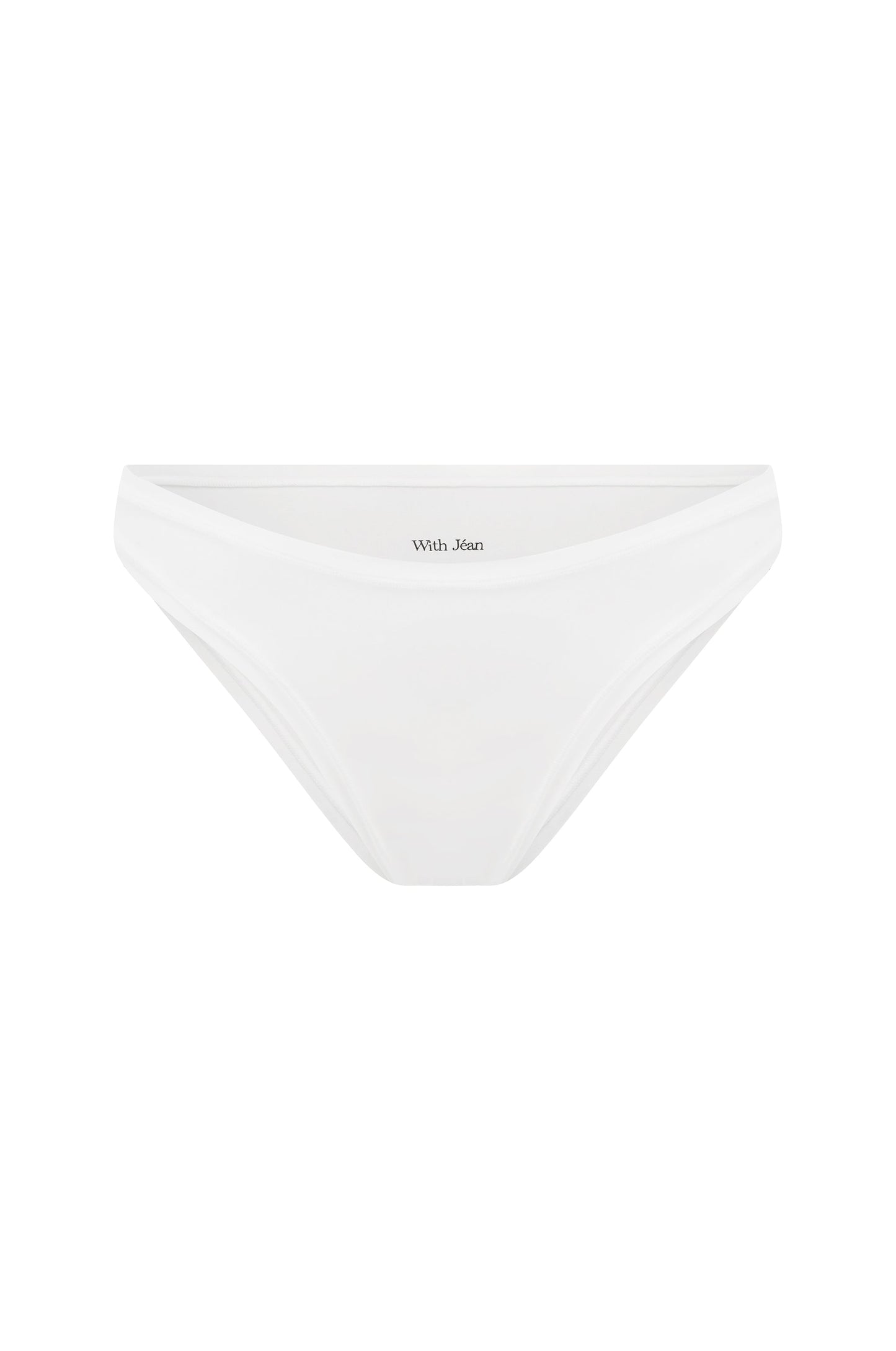 Image of Lingerie. Product name - Jéan Brief in White colour by brand - With Jéan