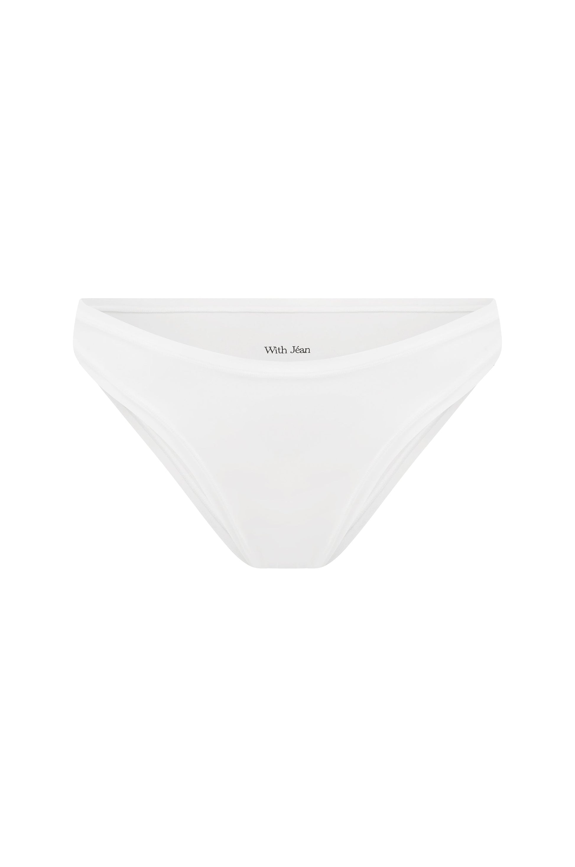 Image of Lingerie. Product name - Jéan Brief in White colour by brand - With Jéan