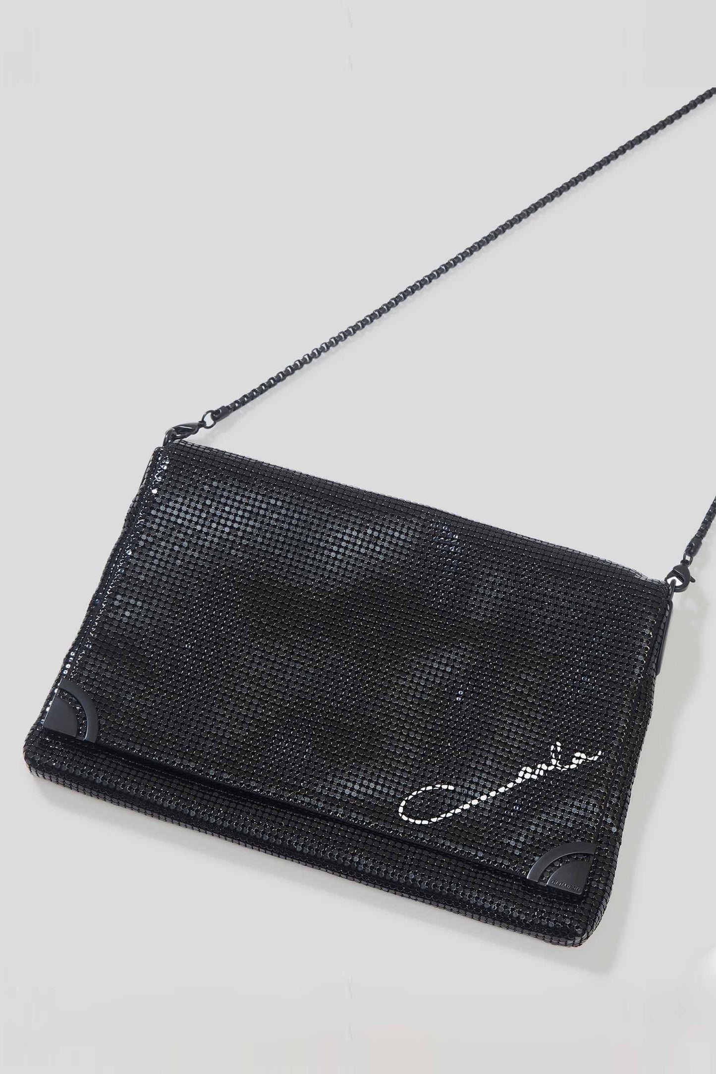 Zampatti White On Carla Signature Bag (Black)
