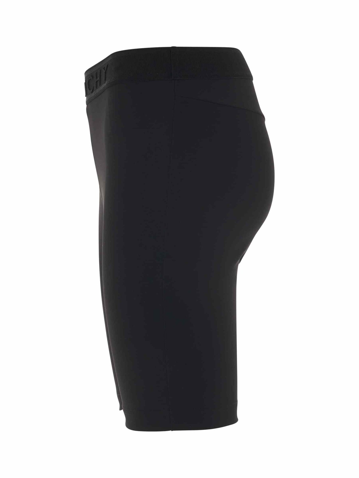 GIVENCHY Cyclist Shorts with Elastic Jacquard (Black)