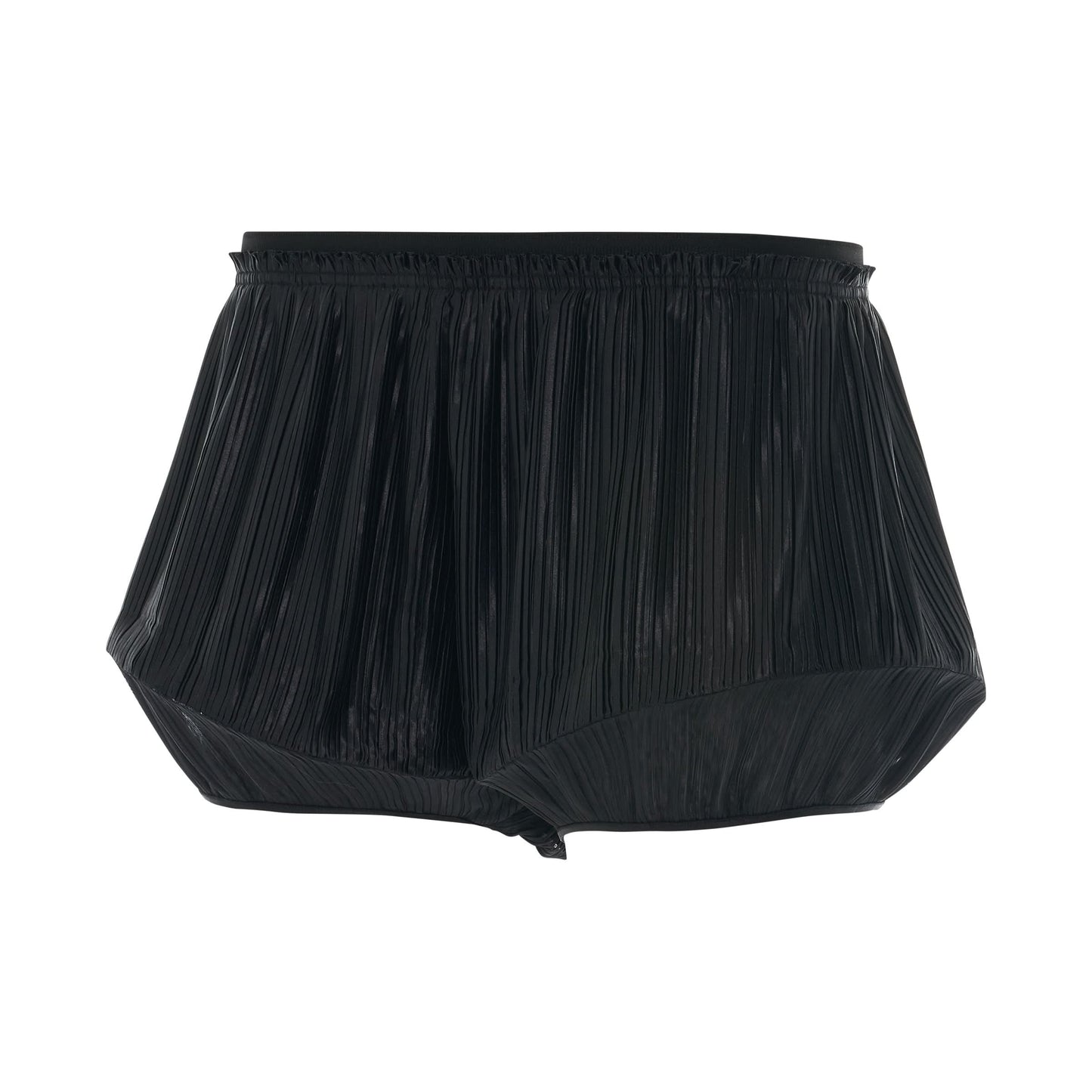 GIVENCHY Pleated Structured Shorts (Black)