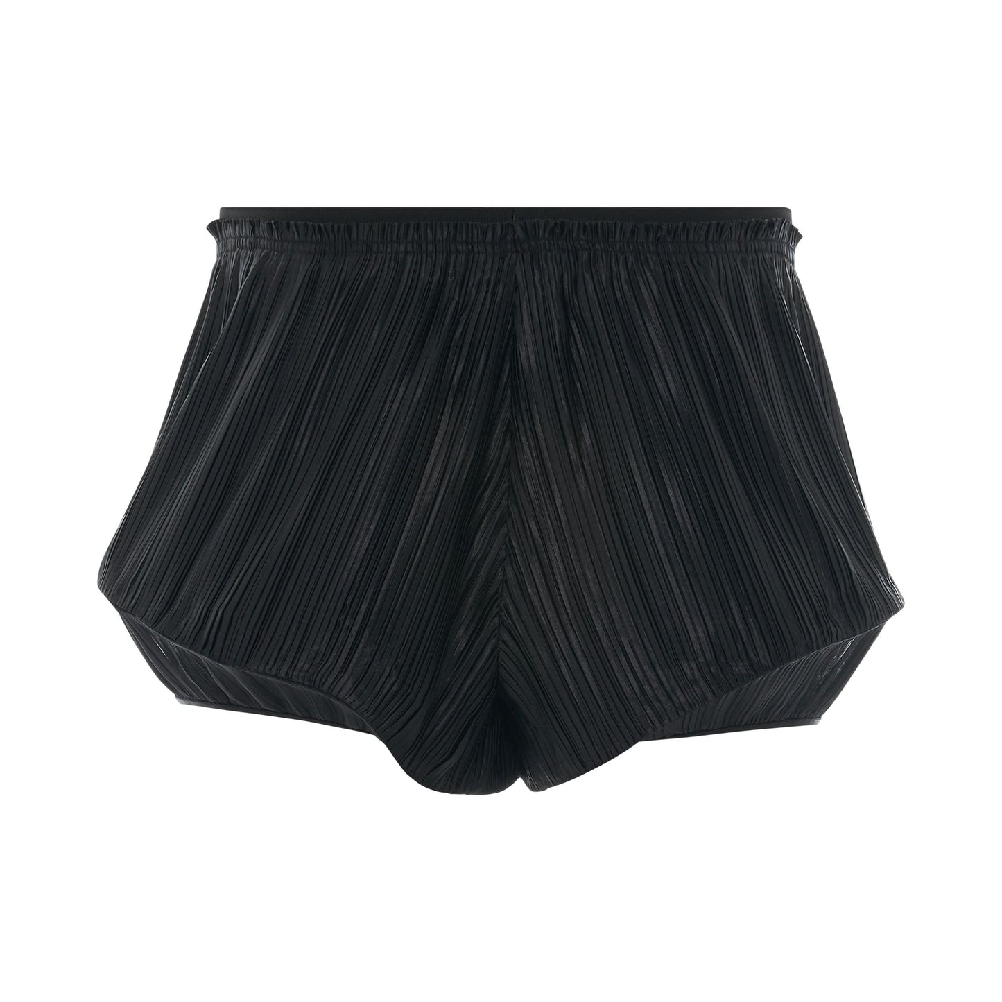 GIVENCHY Pleated Structured Shorts (Black)