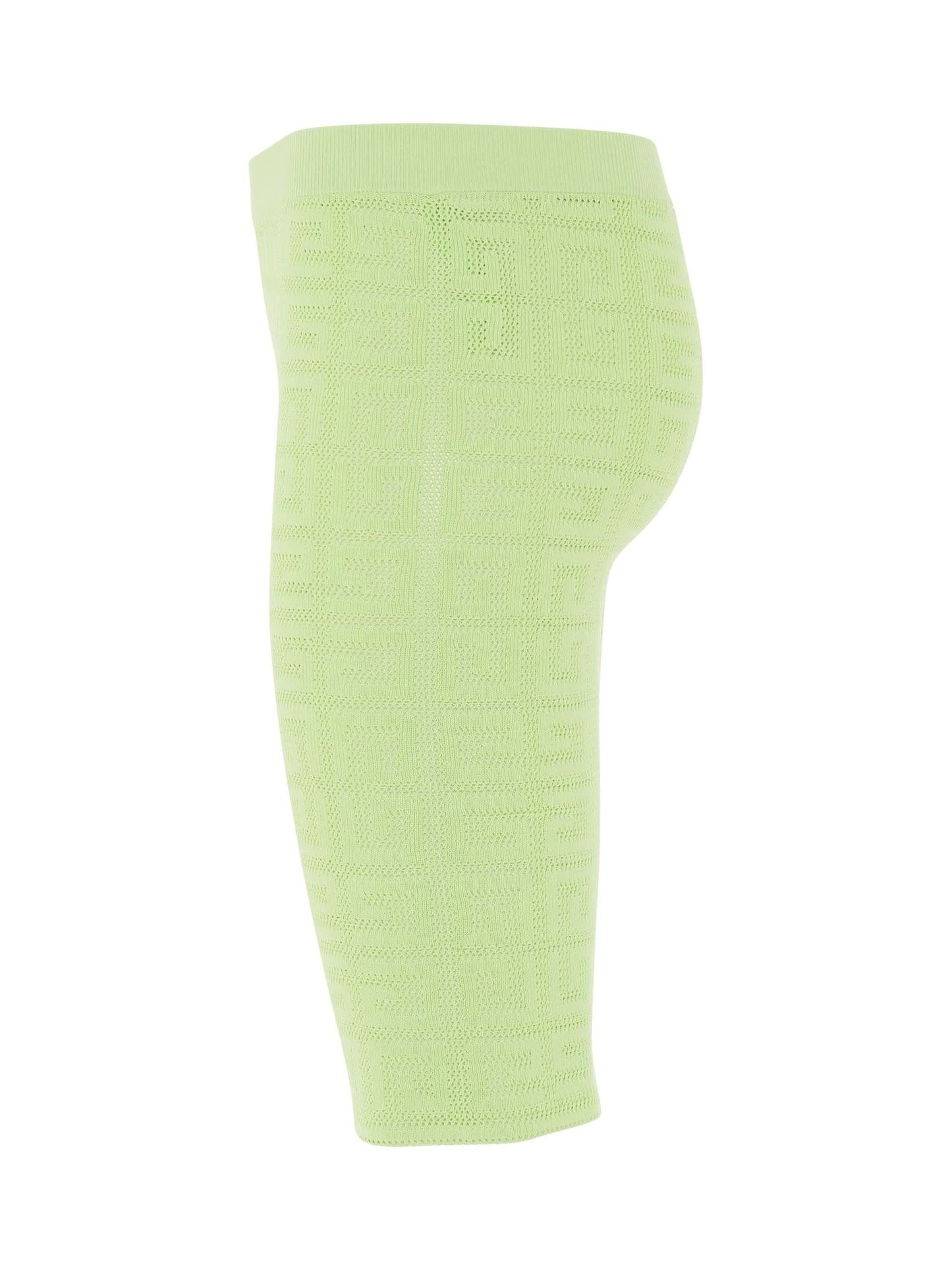 GIVENCHY 16GG Cycling Shorts (Green)