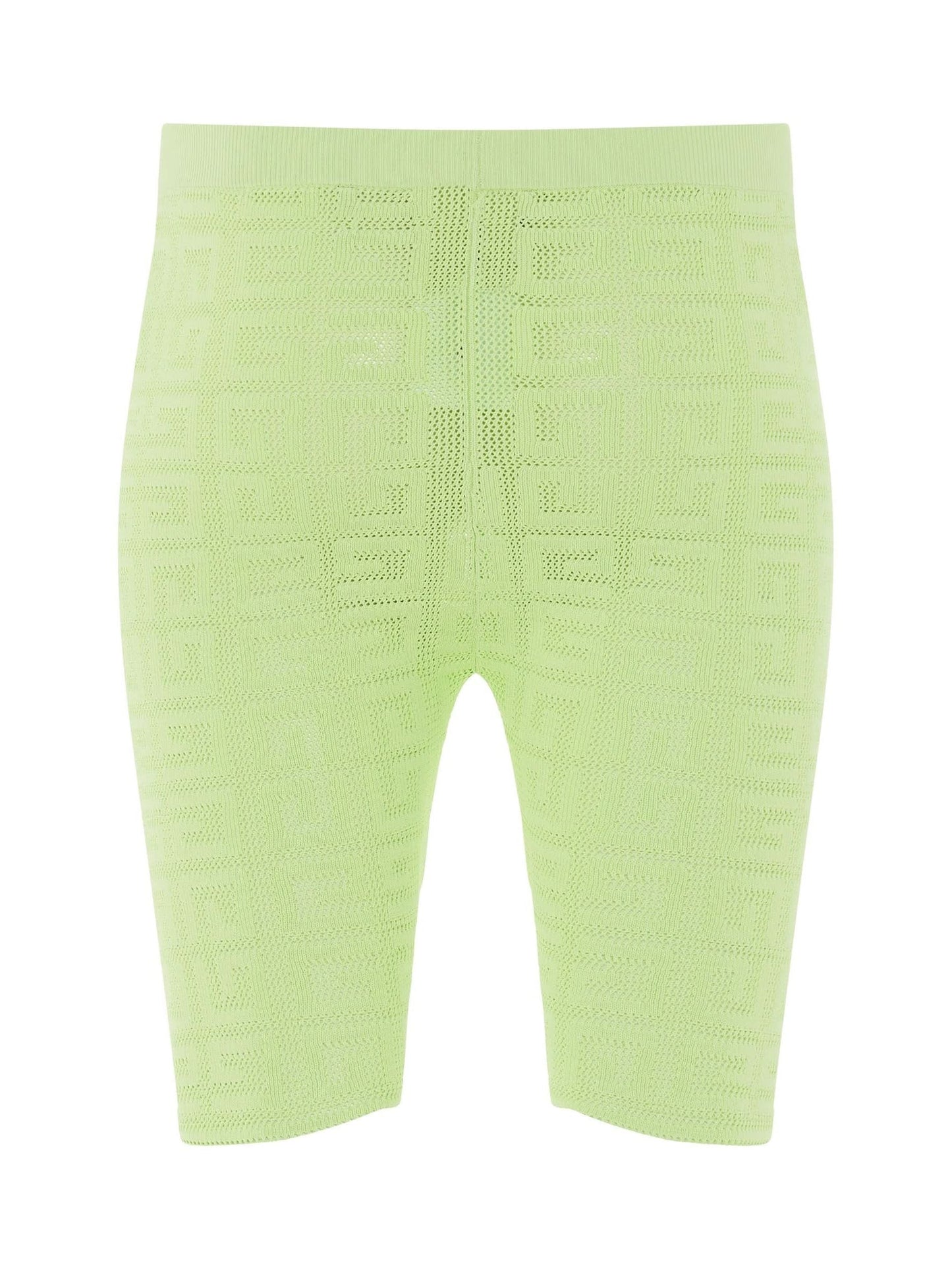 GIVENCHY 16GG Cycling Shorts (Green)