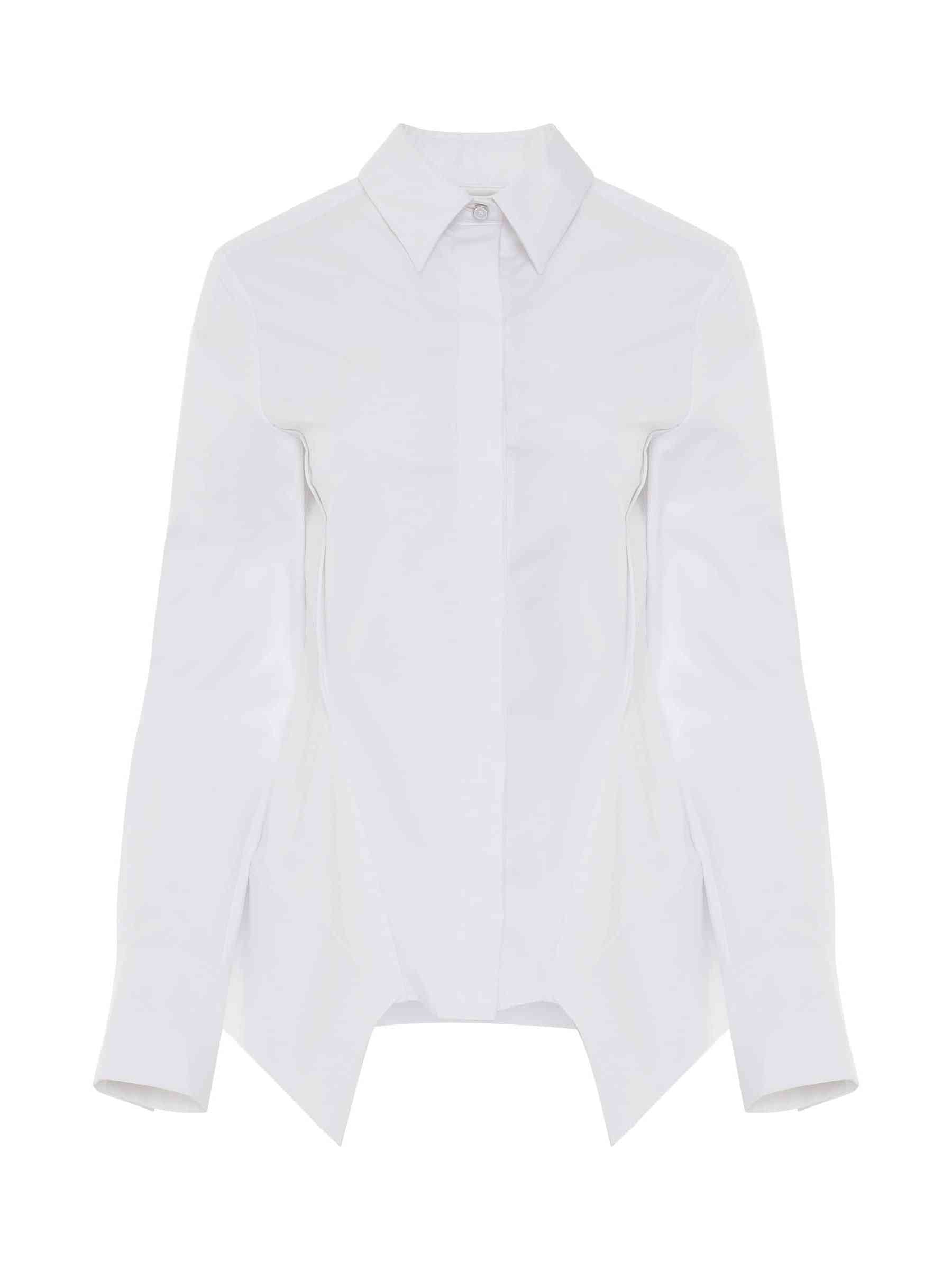 Image of a model wearing Tops. Productname: GIVENCHY Knit Tank Top in White colour by brand - GIVENCHY