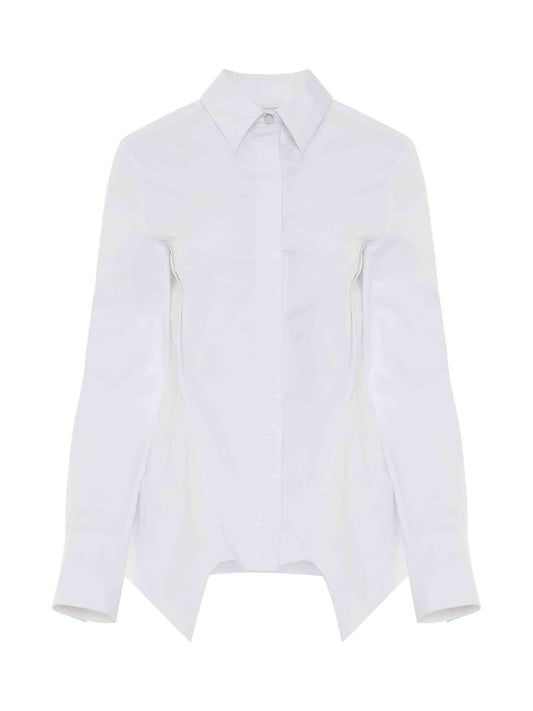 Image of a model wearing Tops. Productname: GIVENCHY Knit Tank Top in White colour by brand - GIVENCHY