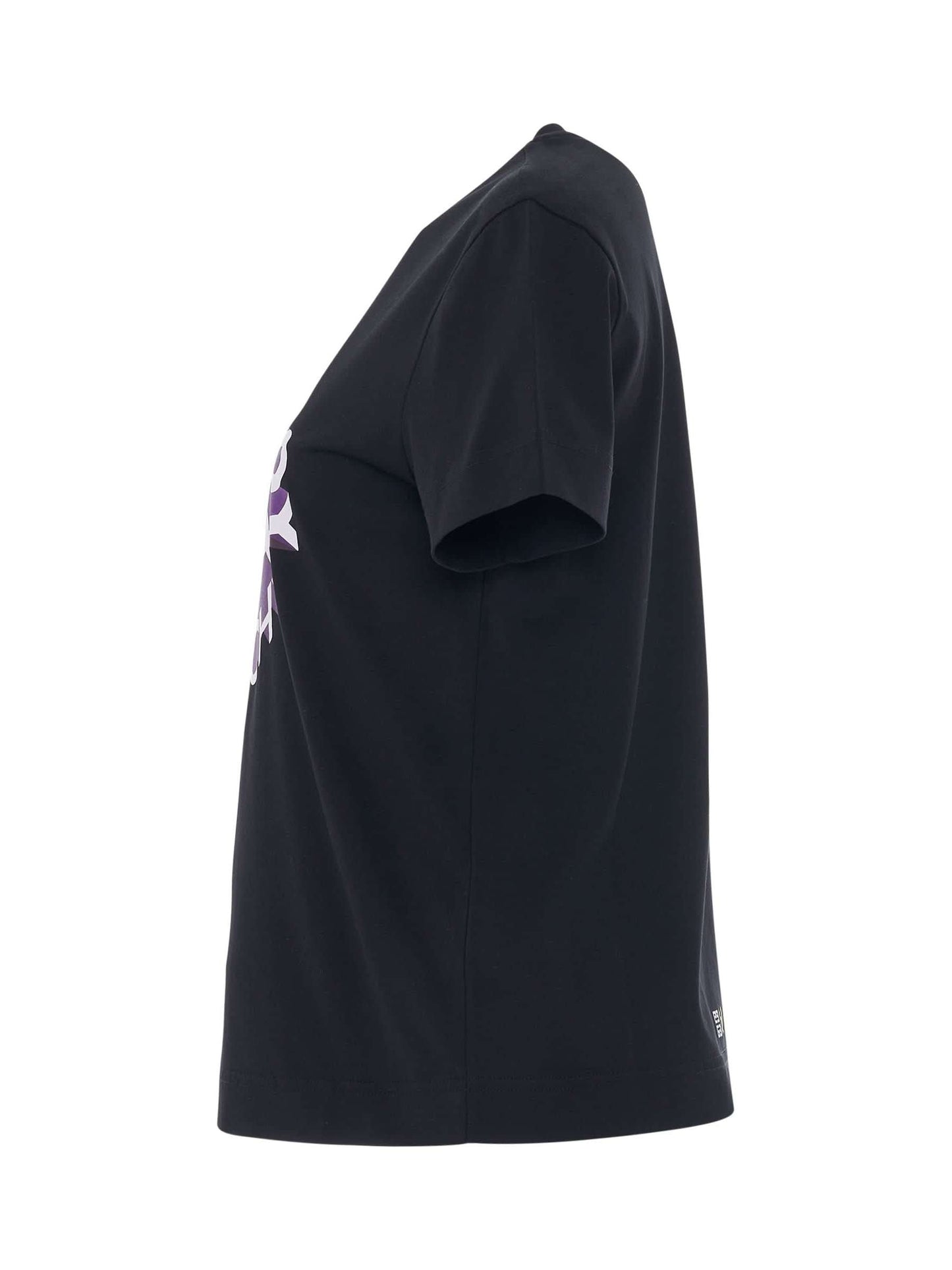 GIVENCHY BSTROY Circle Logo Slim Fit T-Shirt (Black)